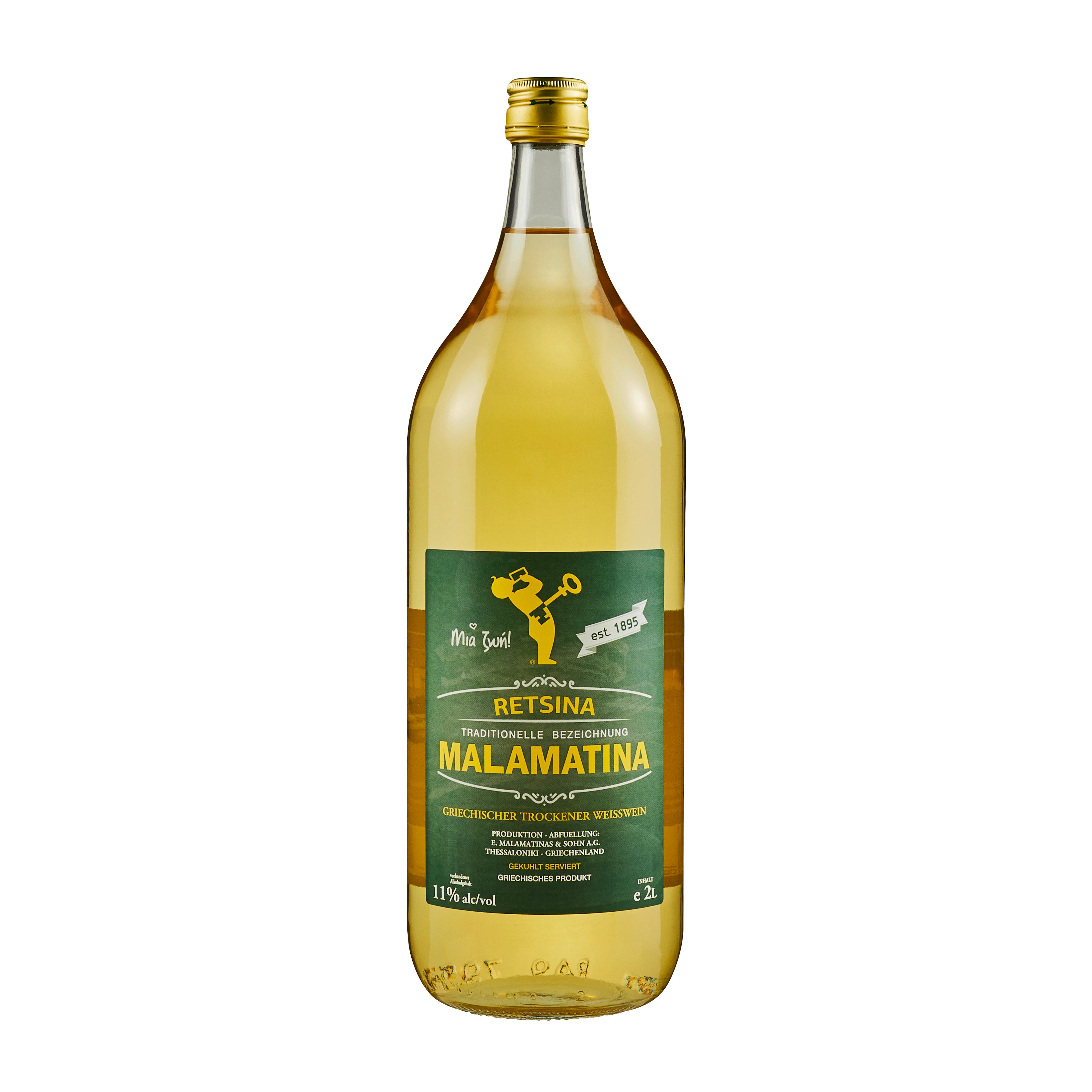 Malamatina Retsina 2,0 l