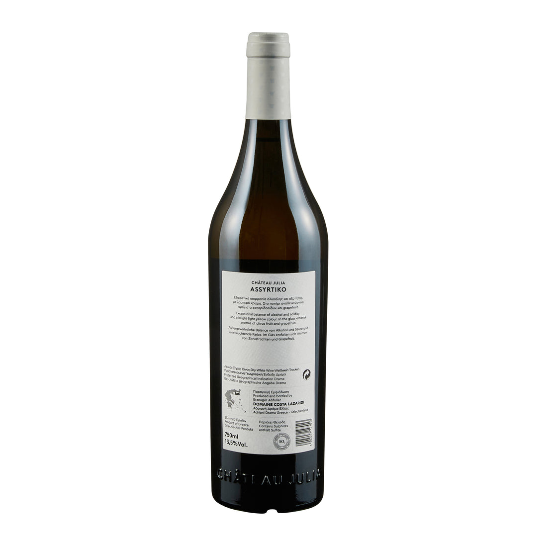 Chateau Julias Assyrtiko Costa Lazaridi Weißwein trocken 0,75 l