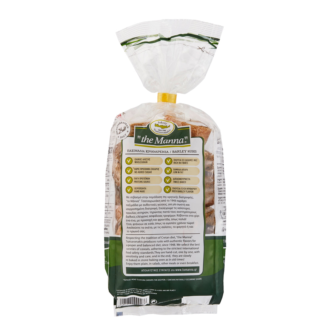 Mini rund Dakos Vollkorn To Manna 400 g