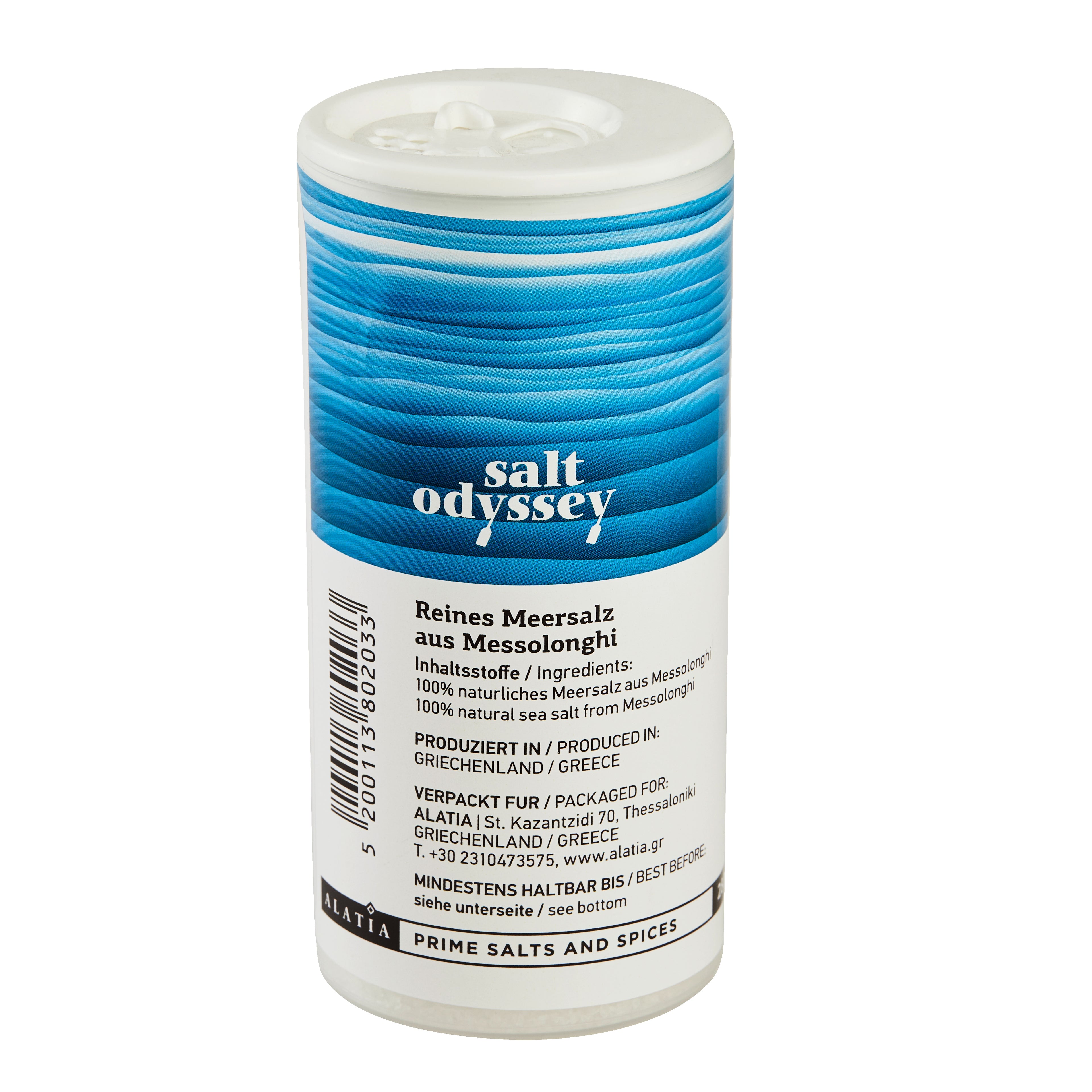 Meersalz Salzstreuer Salt Odyssey 280 g