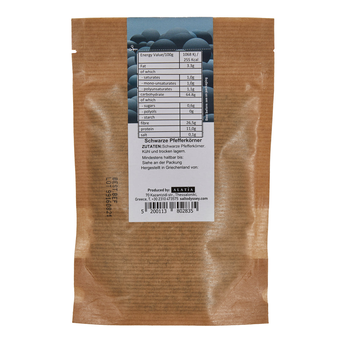 Pfeffer schwarz Salt Odyssey 80 g