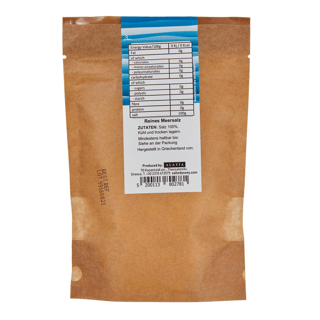 Grobes Meersalz Salt Odyssey 190 g