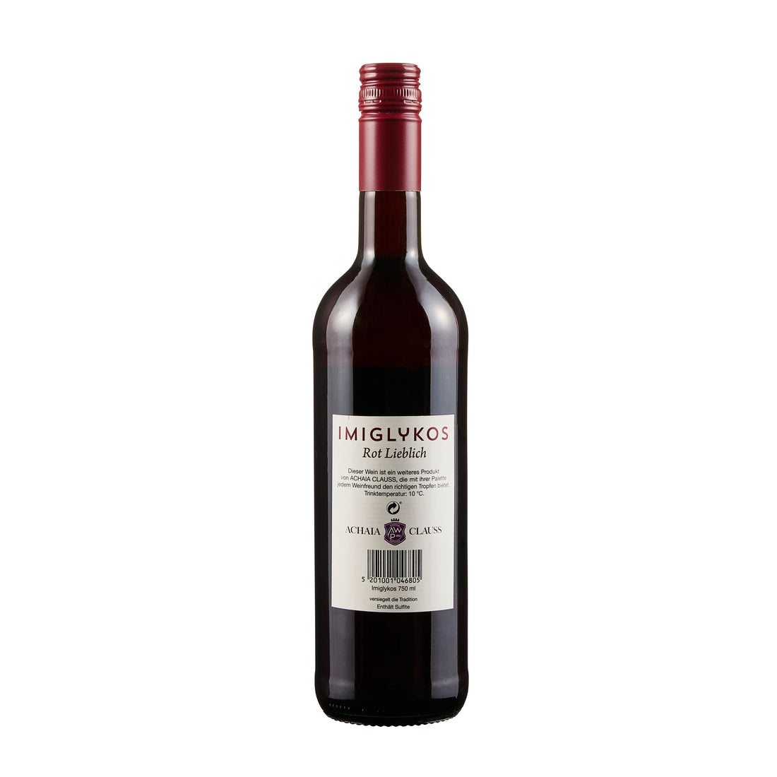 Imiglykos Achaia Clauss Rotwein lieblich 0,75 l