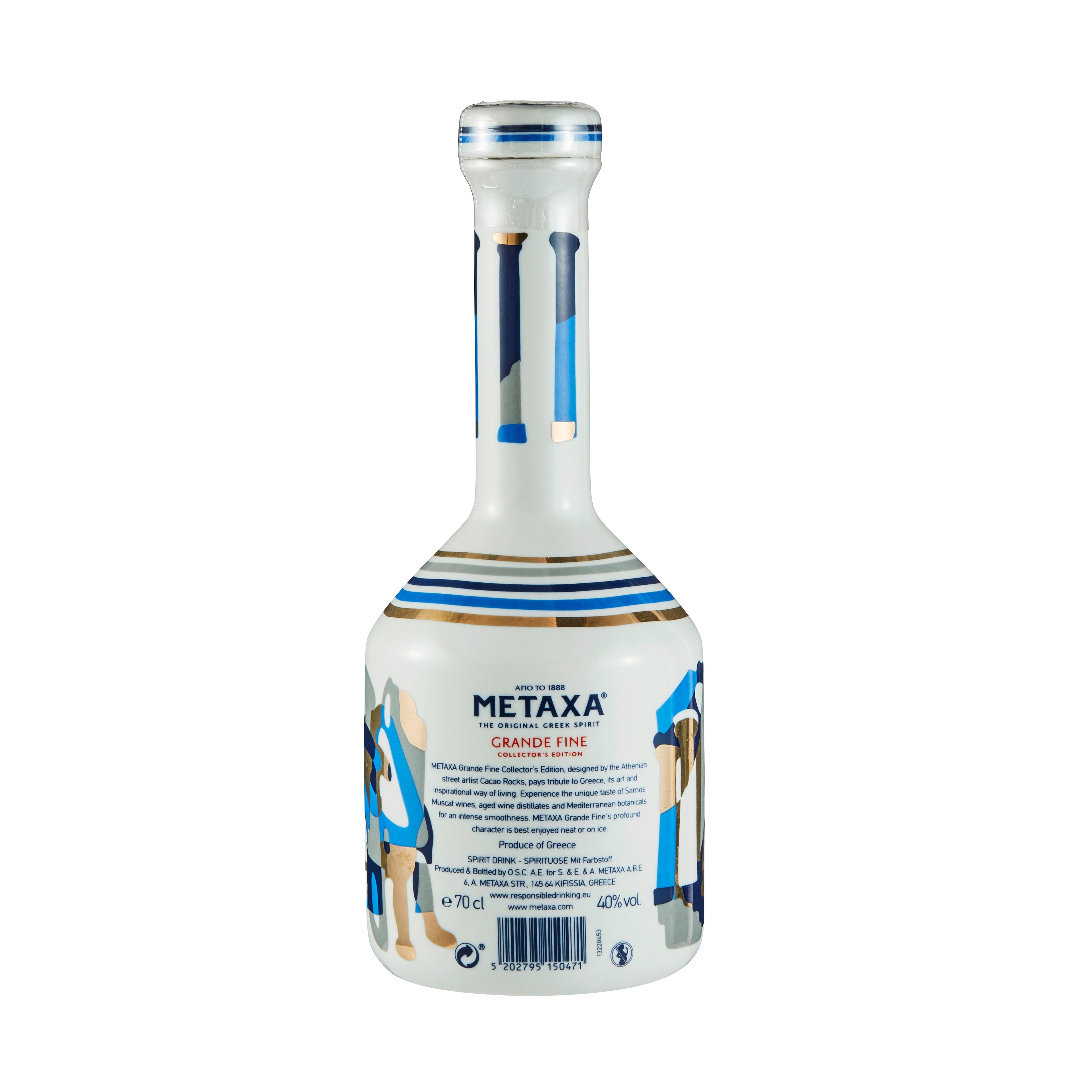Metaxa Grande Fine Keramik Collectors Edition 0,7 l