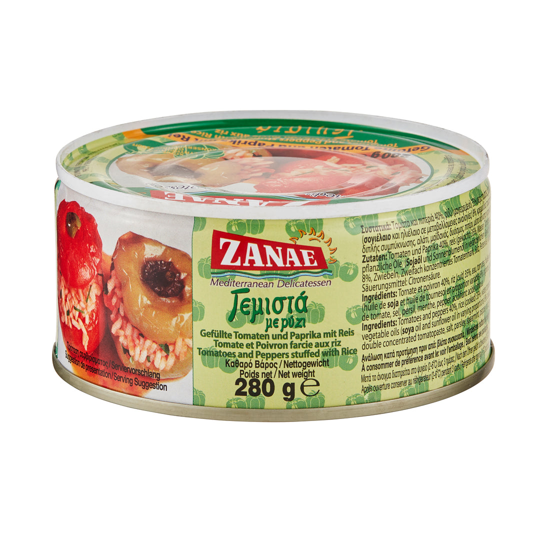 Gefüllte Tomaten und Paprika mit Reis Zanae 280 g