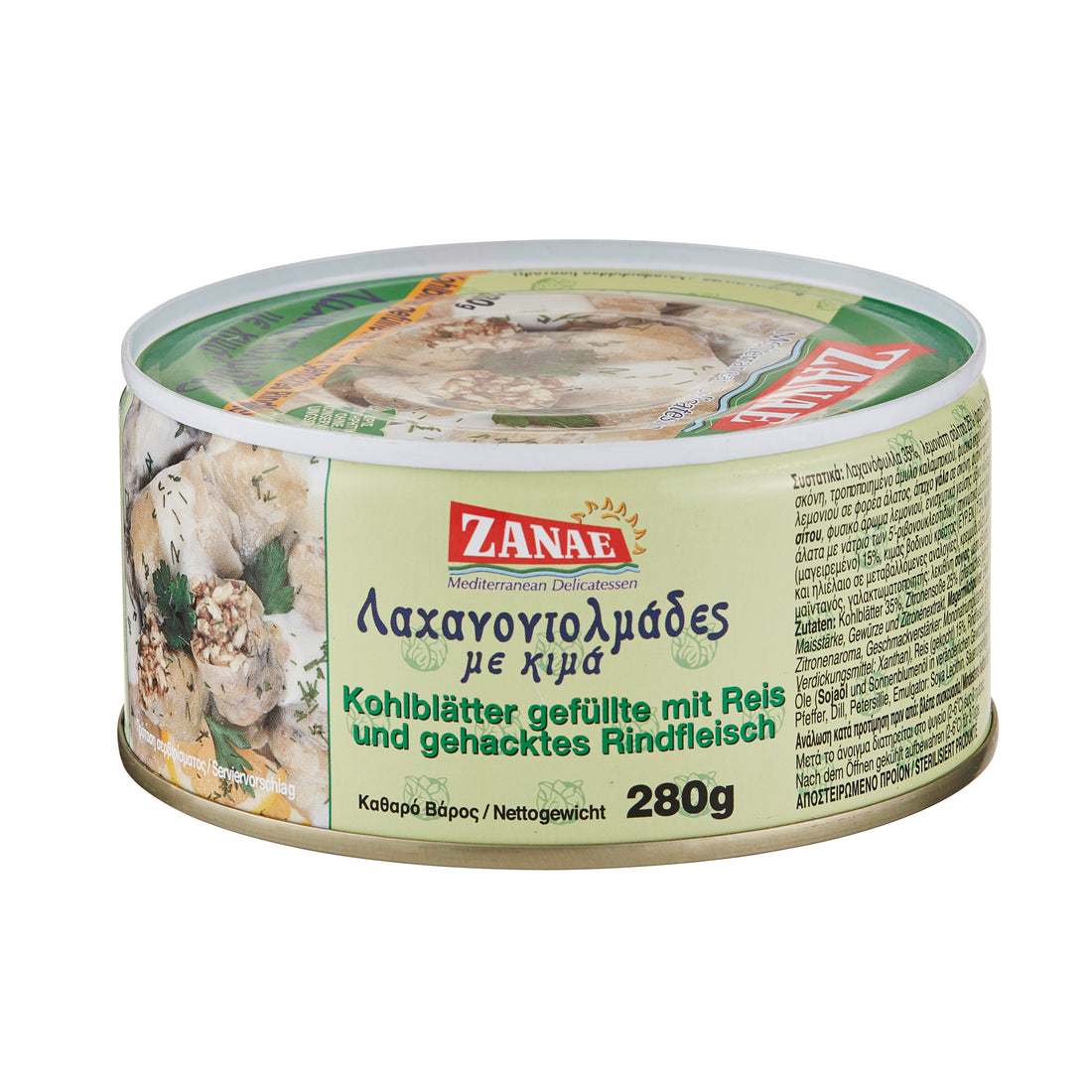 Kohlblätter gefüllt mit Reis und Rinderhack Zanae 280 g