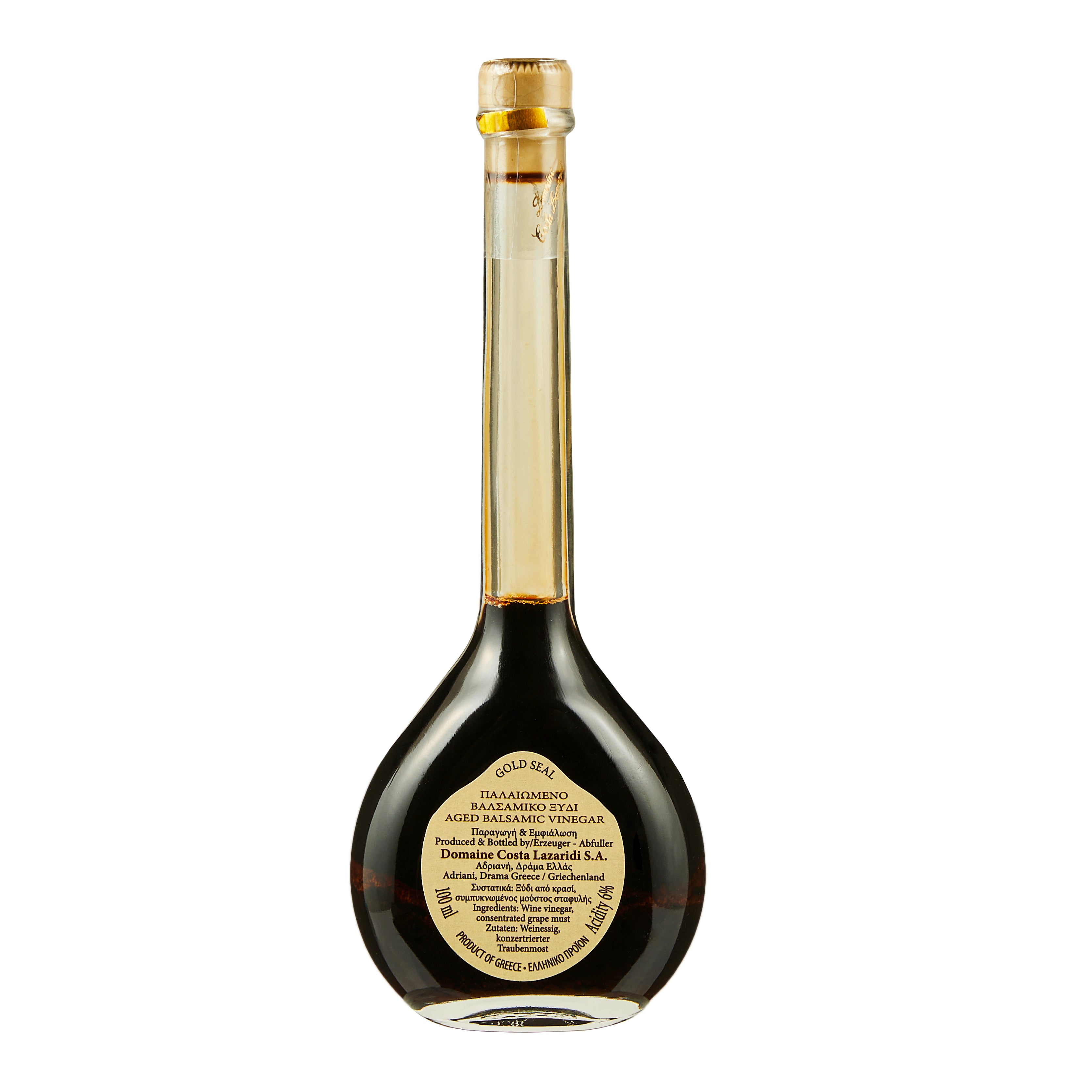Costa Lazaridi Balsamico Essig Botanico Gold Seal 100 ml