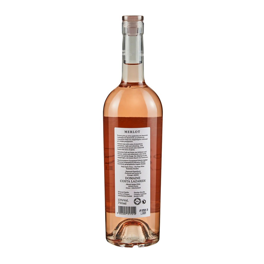 Merlot Costa Lazaridi Rosé trocken 0,75 l