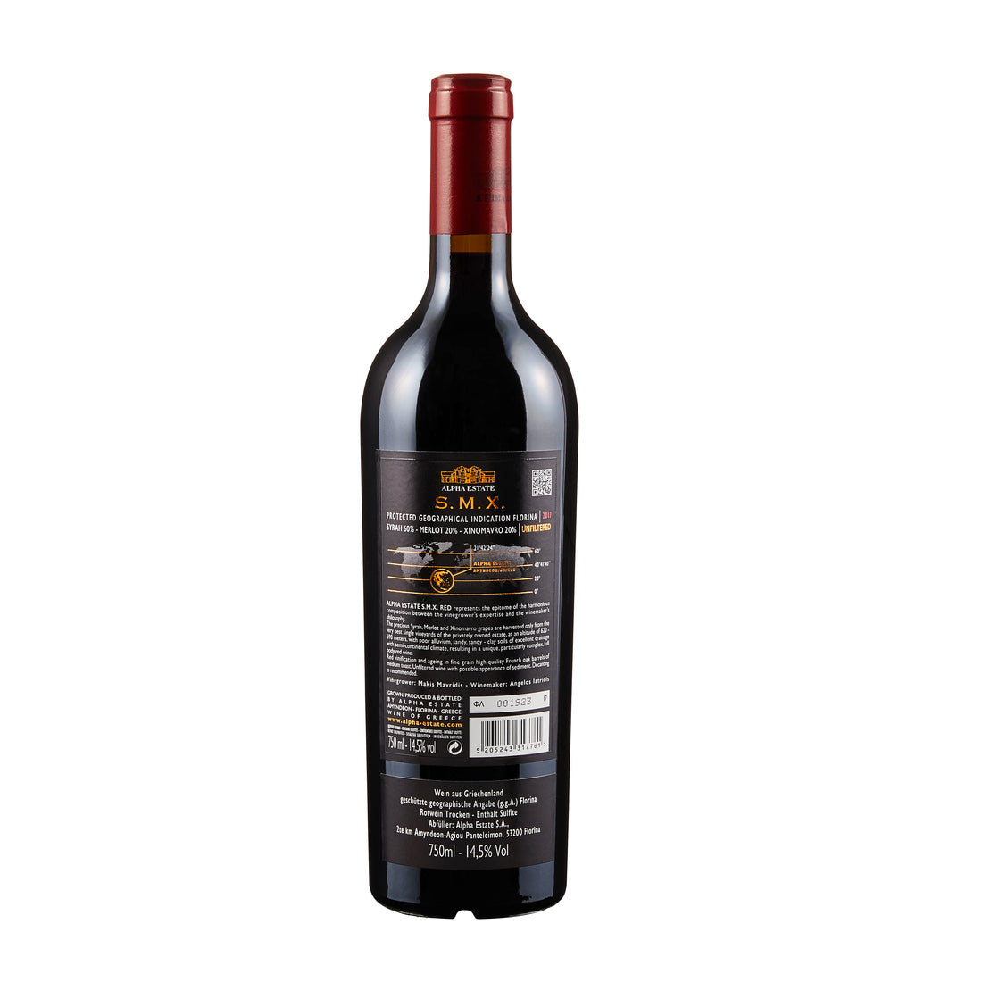 S.M.X. Alpha Estate Rotwein trocken 0,75 l