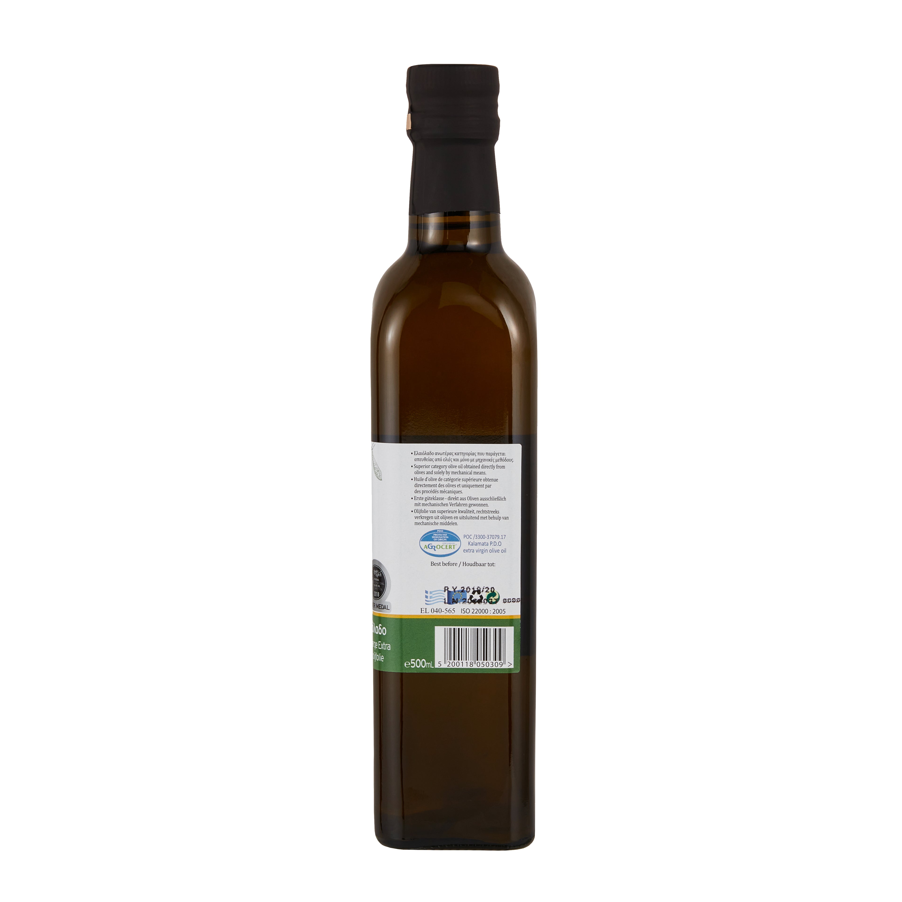 Olivenöl Extra Nativ P.D.O. Kalamata Gr Estate 0,5 l