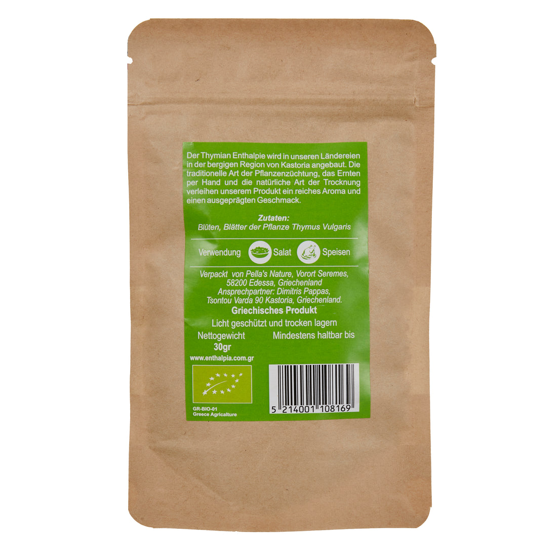 Griechischer Thymian BIO Enthalpia 30 g