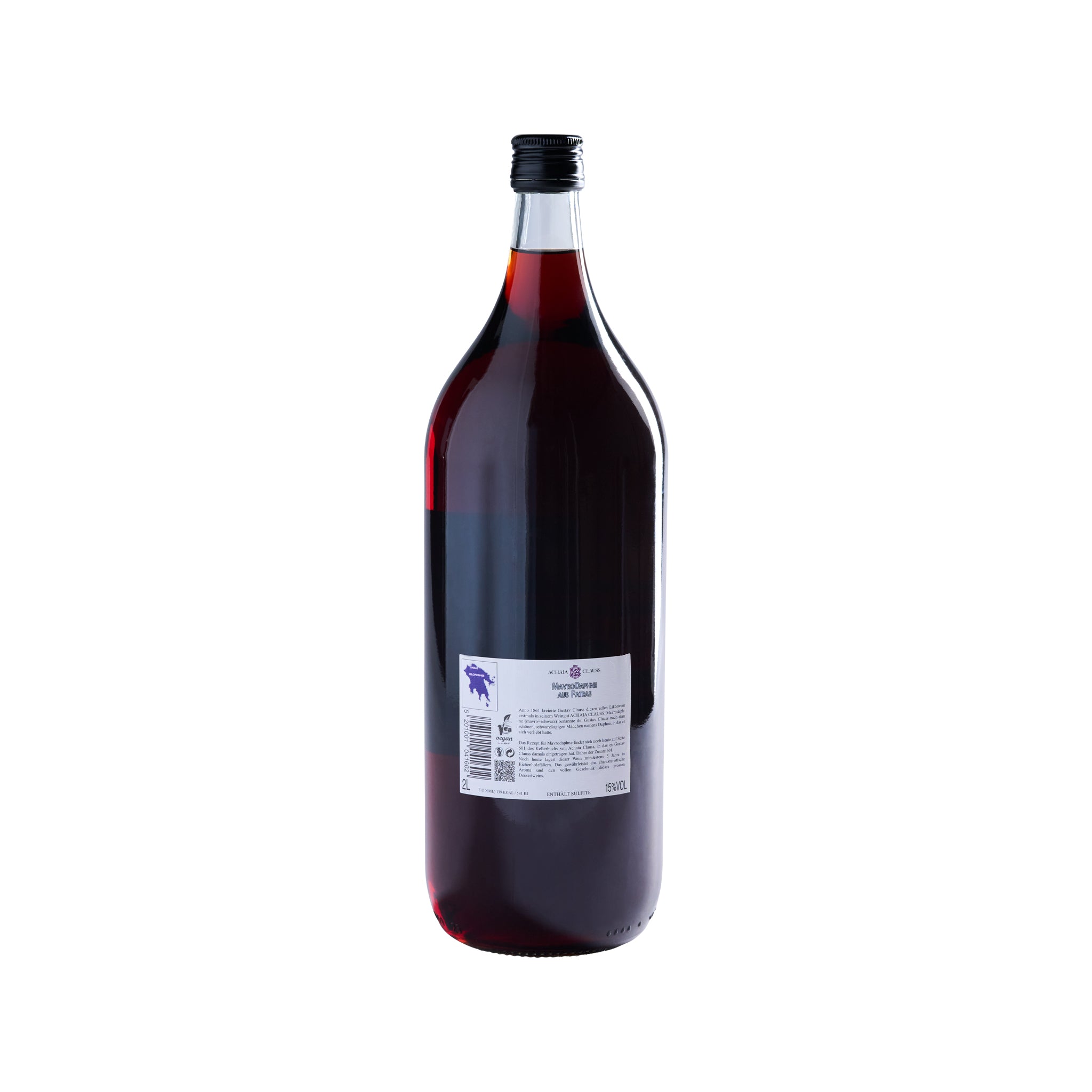 Mavrodaphne Rotwein aus Patras Achaia Clauss 2 l