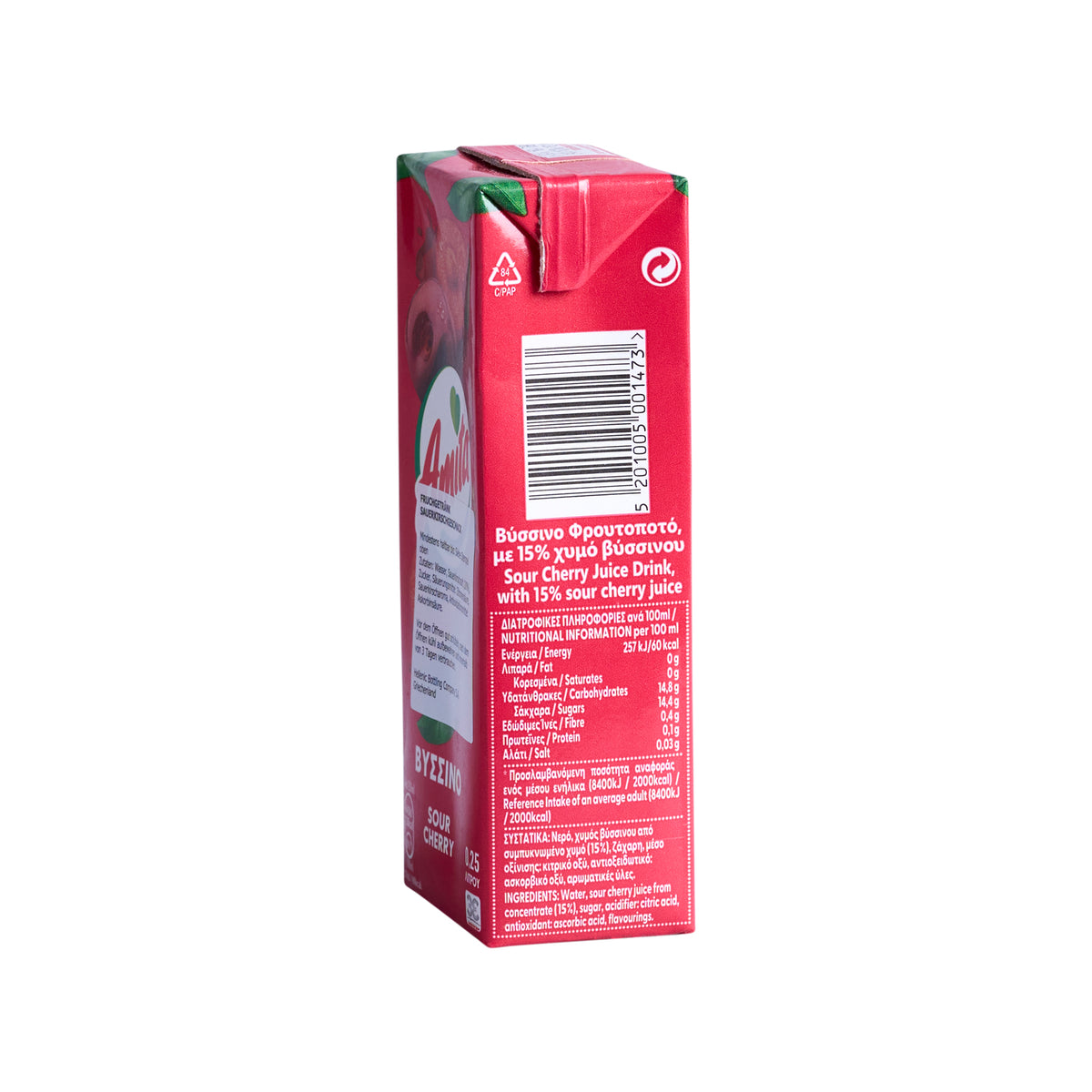 Sauerkirschsaft 20% Amita 250 ml