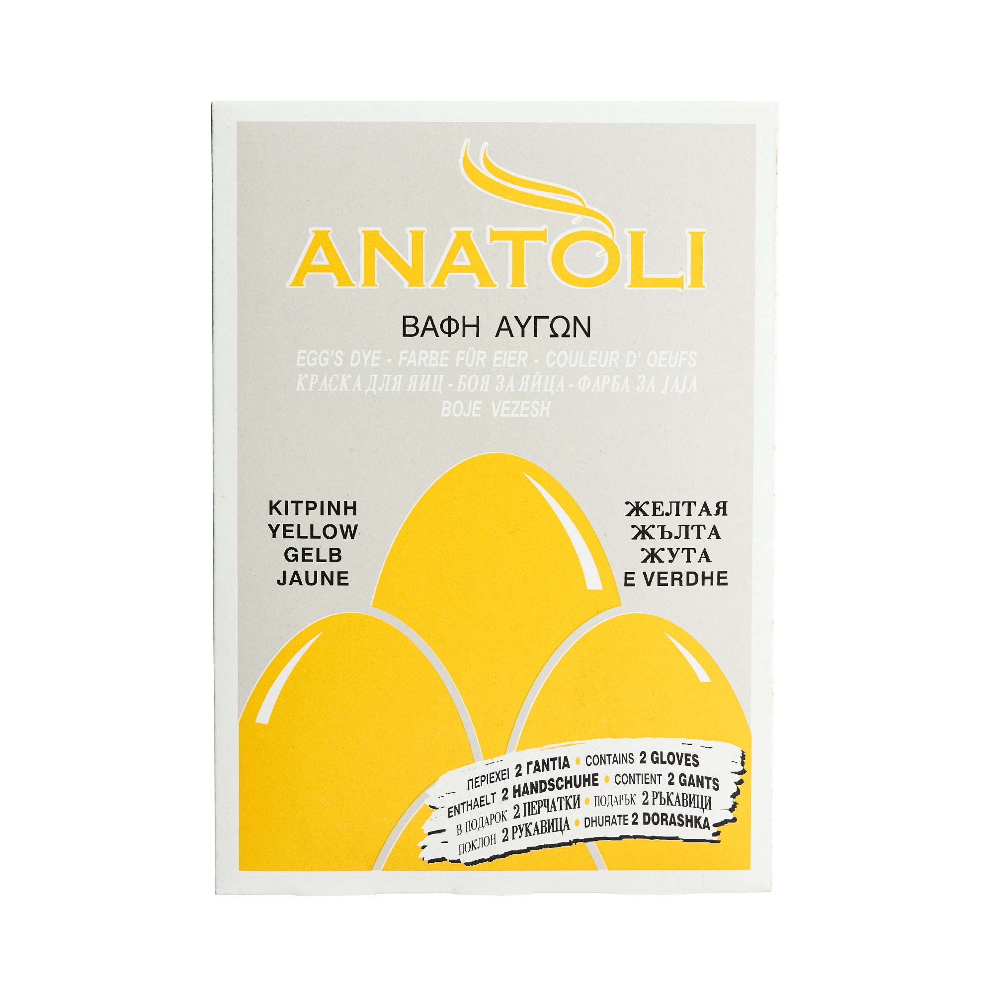 Anatoli gelbe Eierfarbe 3 g