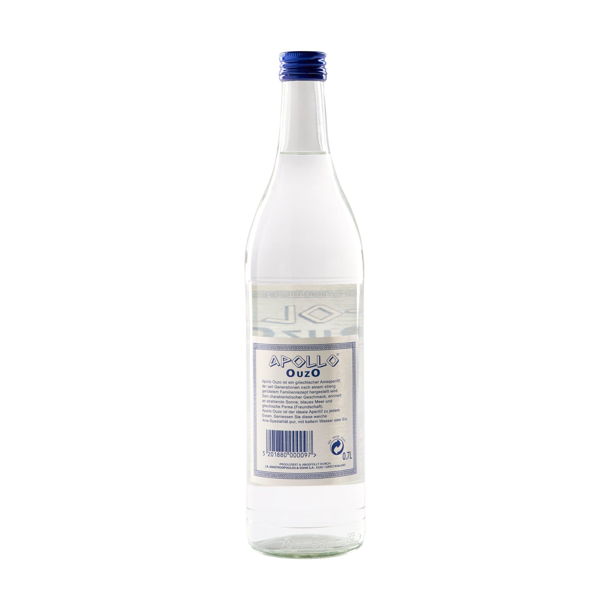 Ouzo Apollo Anastasopoulos 0,7 l