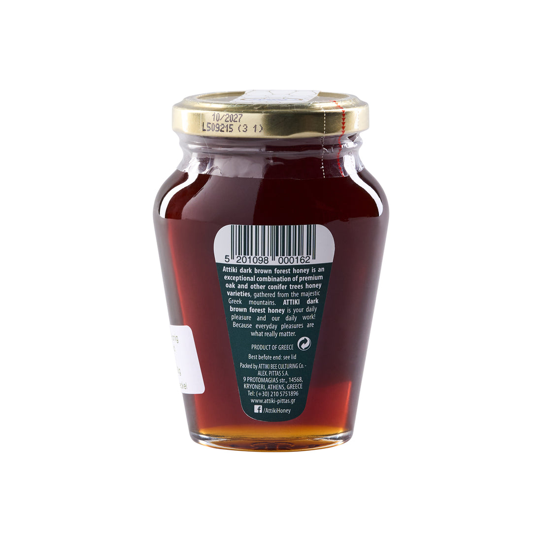 250 g Attiki Honig Dark Brown Forest