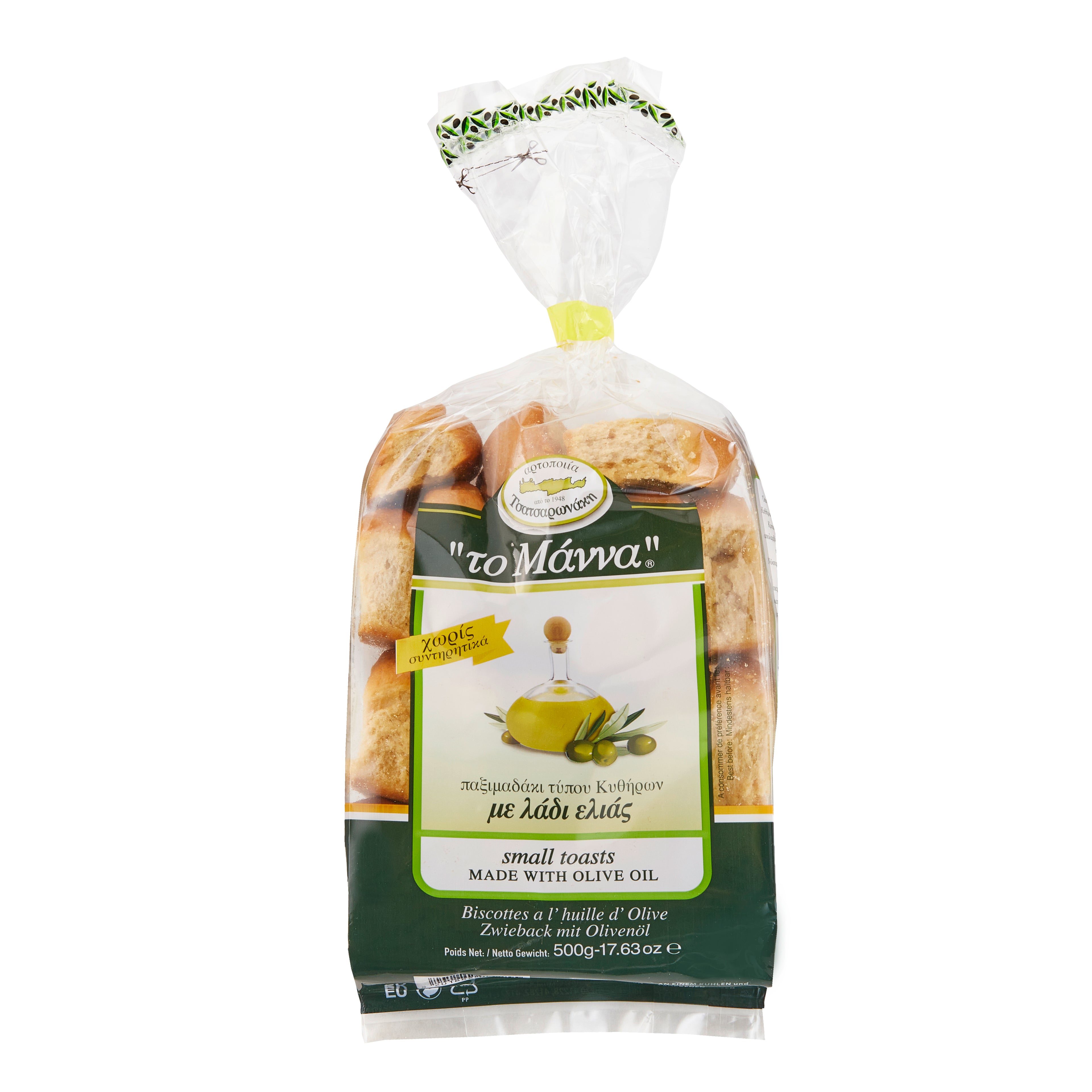 Dakos mit Olivenöl ToManna 400 g