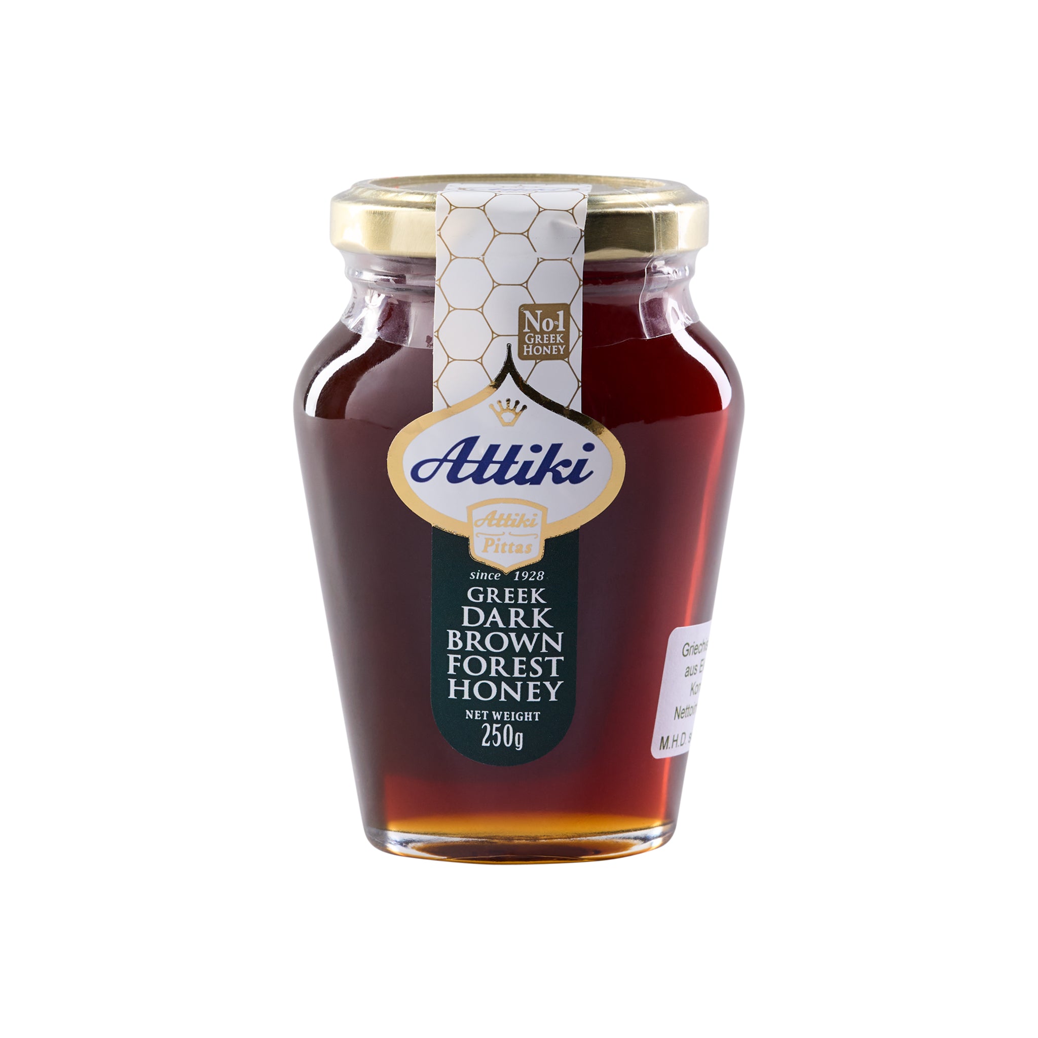 Griechischer dunkler Waldhonig Attiki 250g