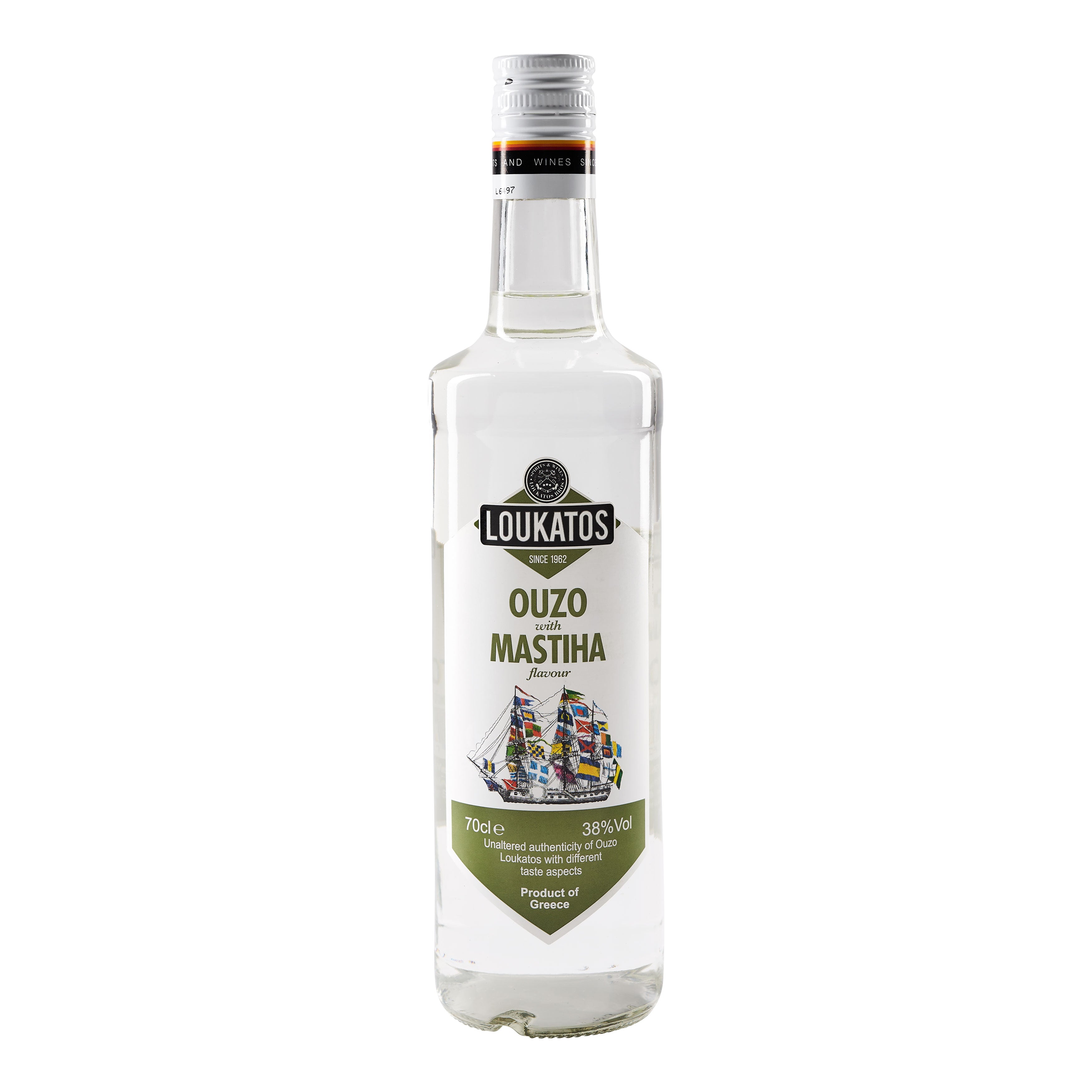 Loukatos Ouzo Masticha 38% Vol. 0,7 l