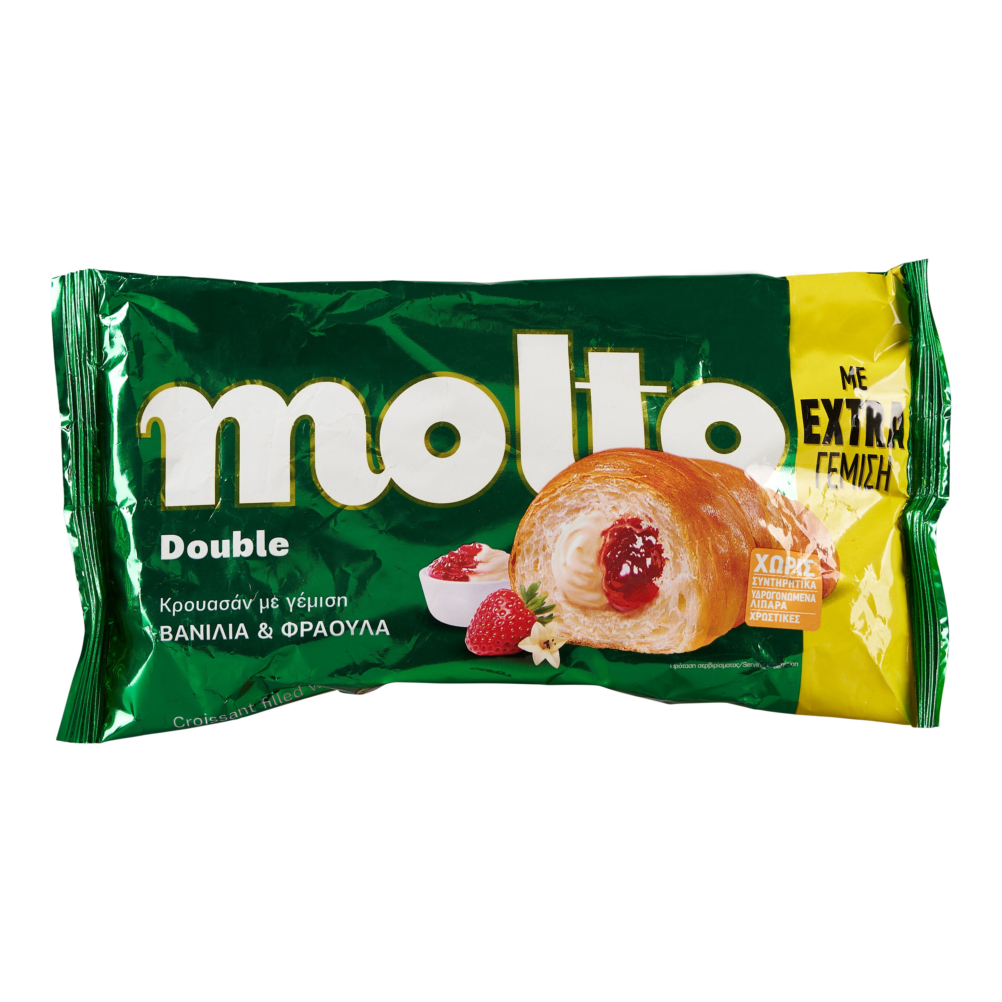 Molto Vanille Erdbeeren Croissant 98 g