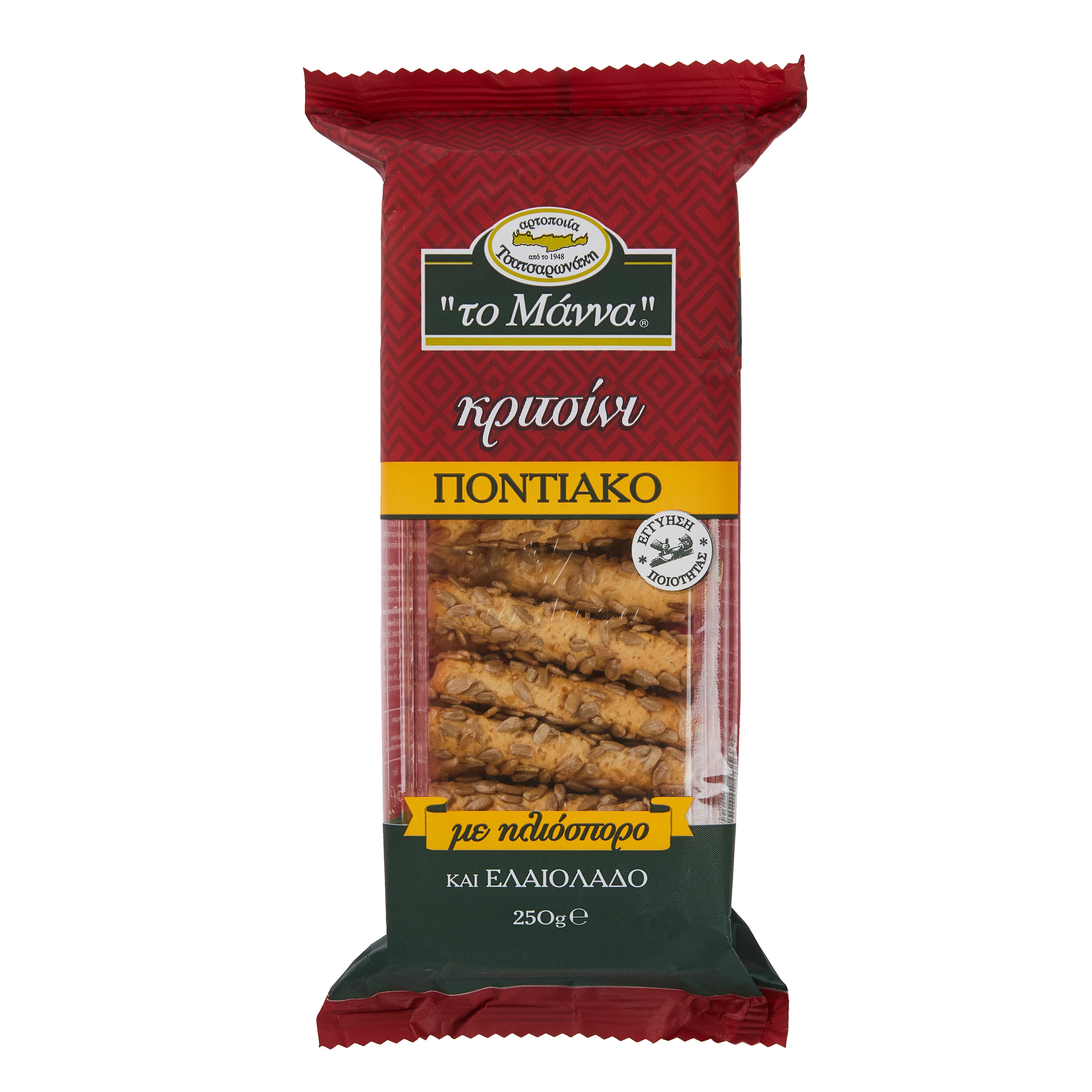 Kritsini Pontiako mit Sonnenblumenkernen ToManna 250 g