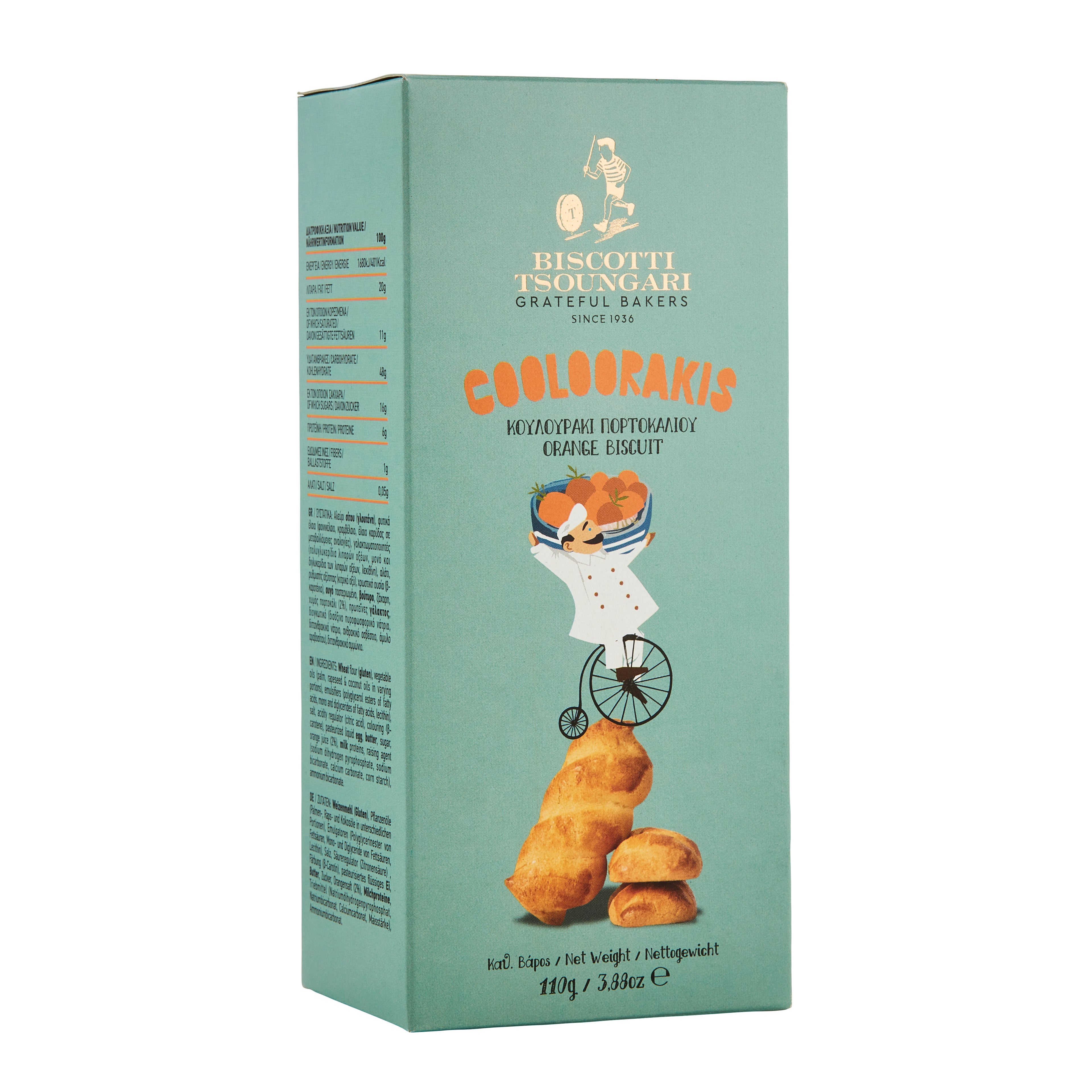 Cooloorakis Orangenkekse Biscotti 110 g