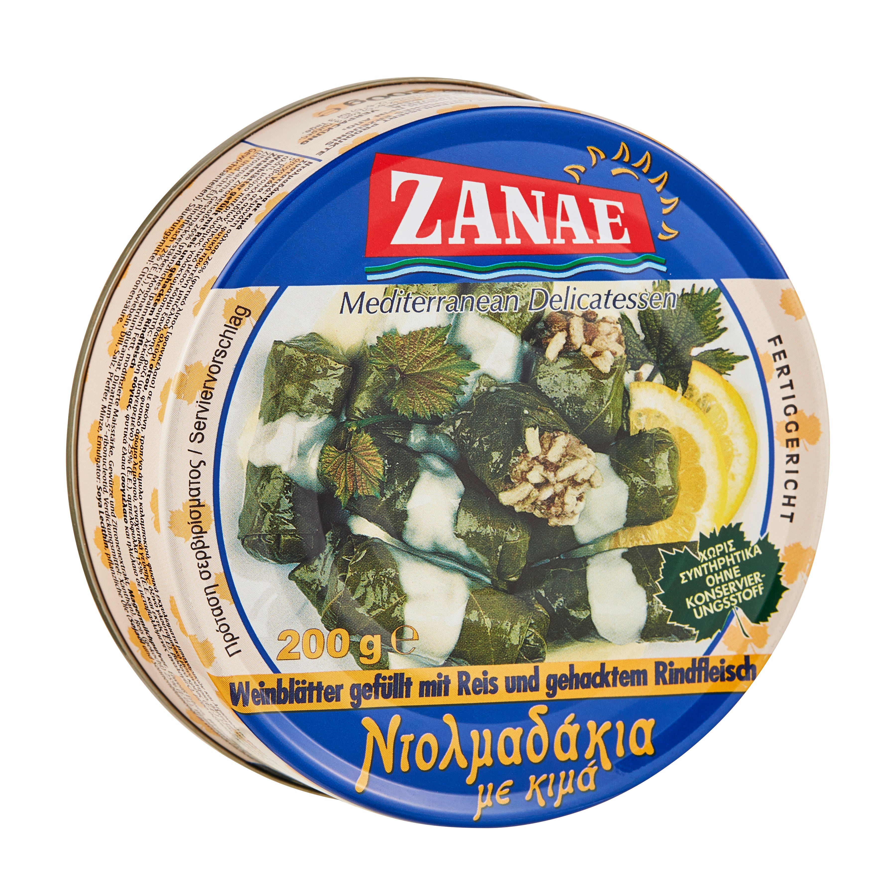 Weinblätter gefüllt mit Rinderhack Zanae 200 g