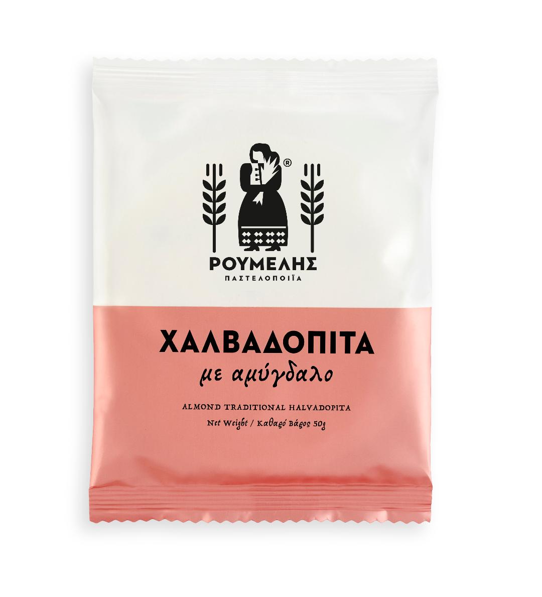 Nougat mit Mandel Halvadopita Mantolato Roumelis 50 g