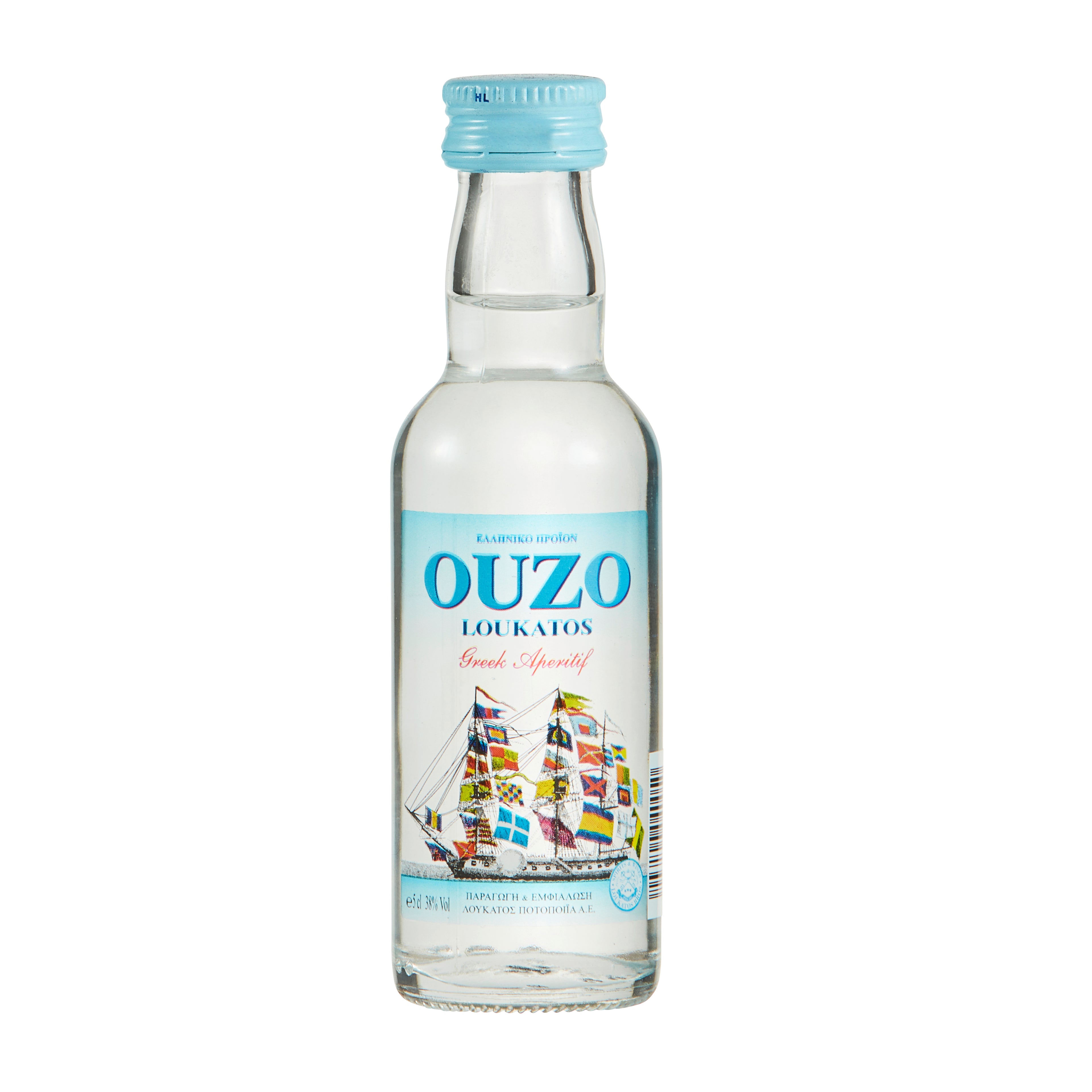 Mini Ouzo Loukatos 0,05 l