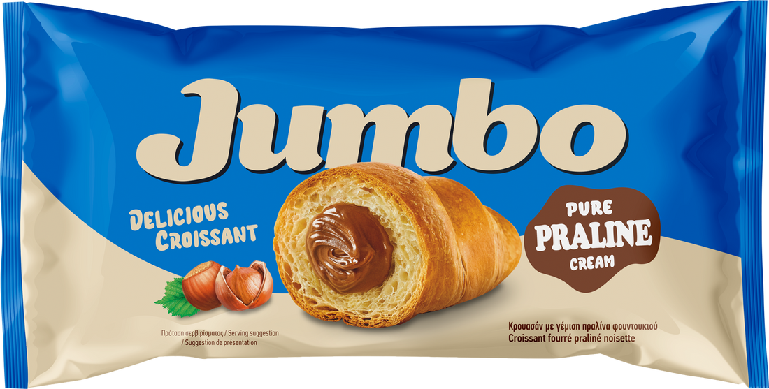 110g Cacao Haselnuss Croissant Jumbo