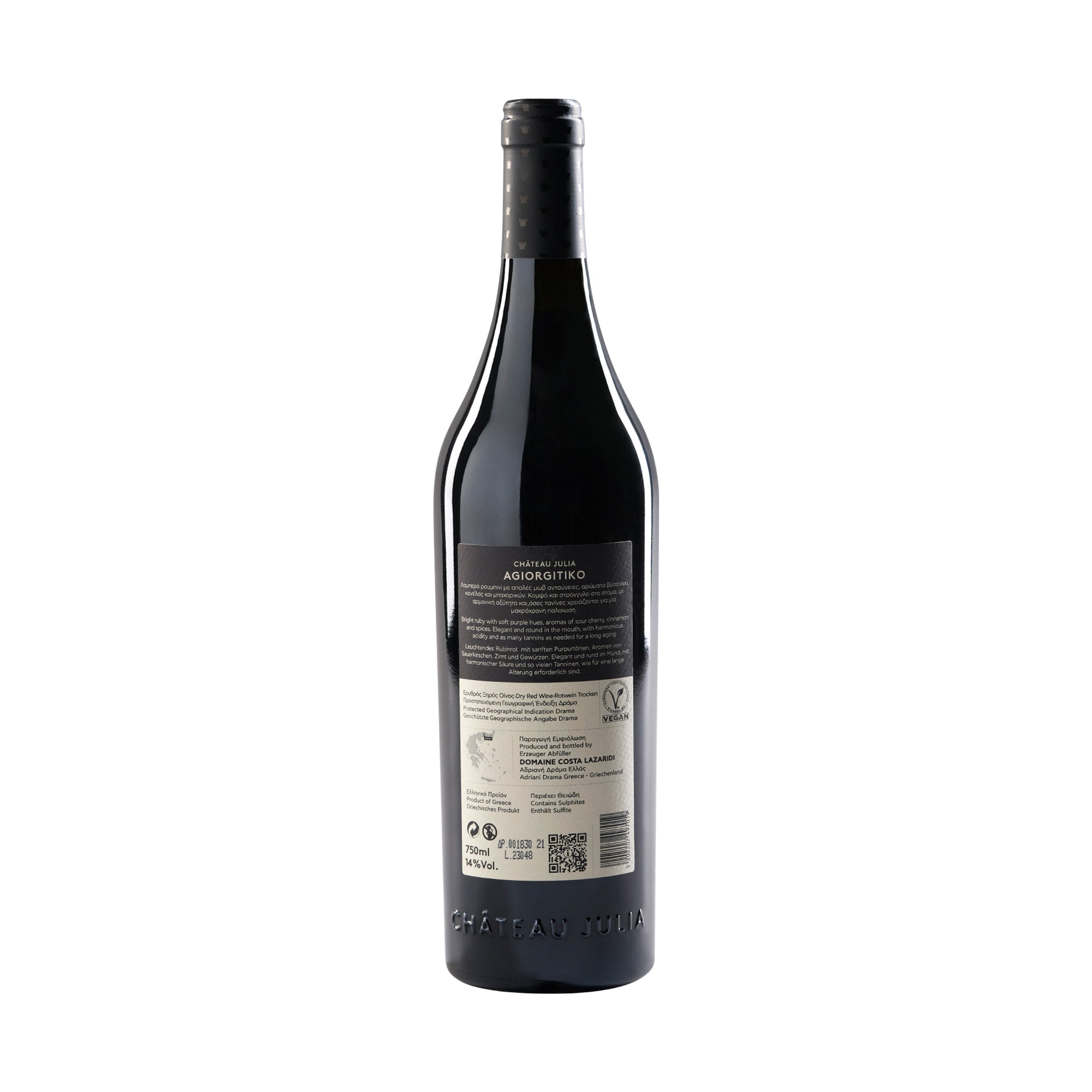 Costa Lazaridi Rotwein Chateau Julia Agiorgitico 0,75 l