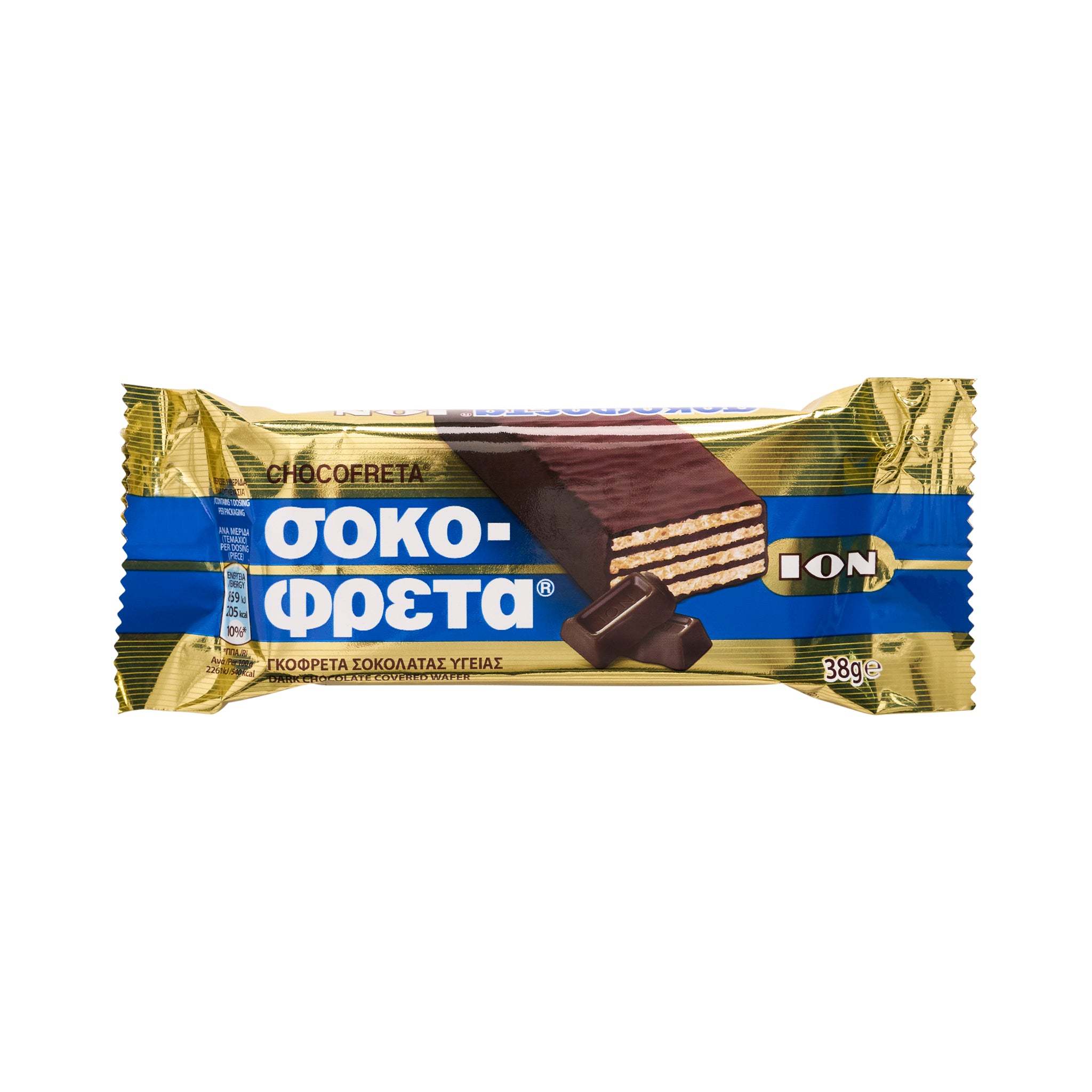 Schokofreta dunkle Schokolade ION 38 g