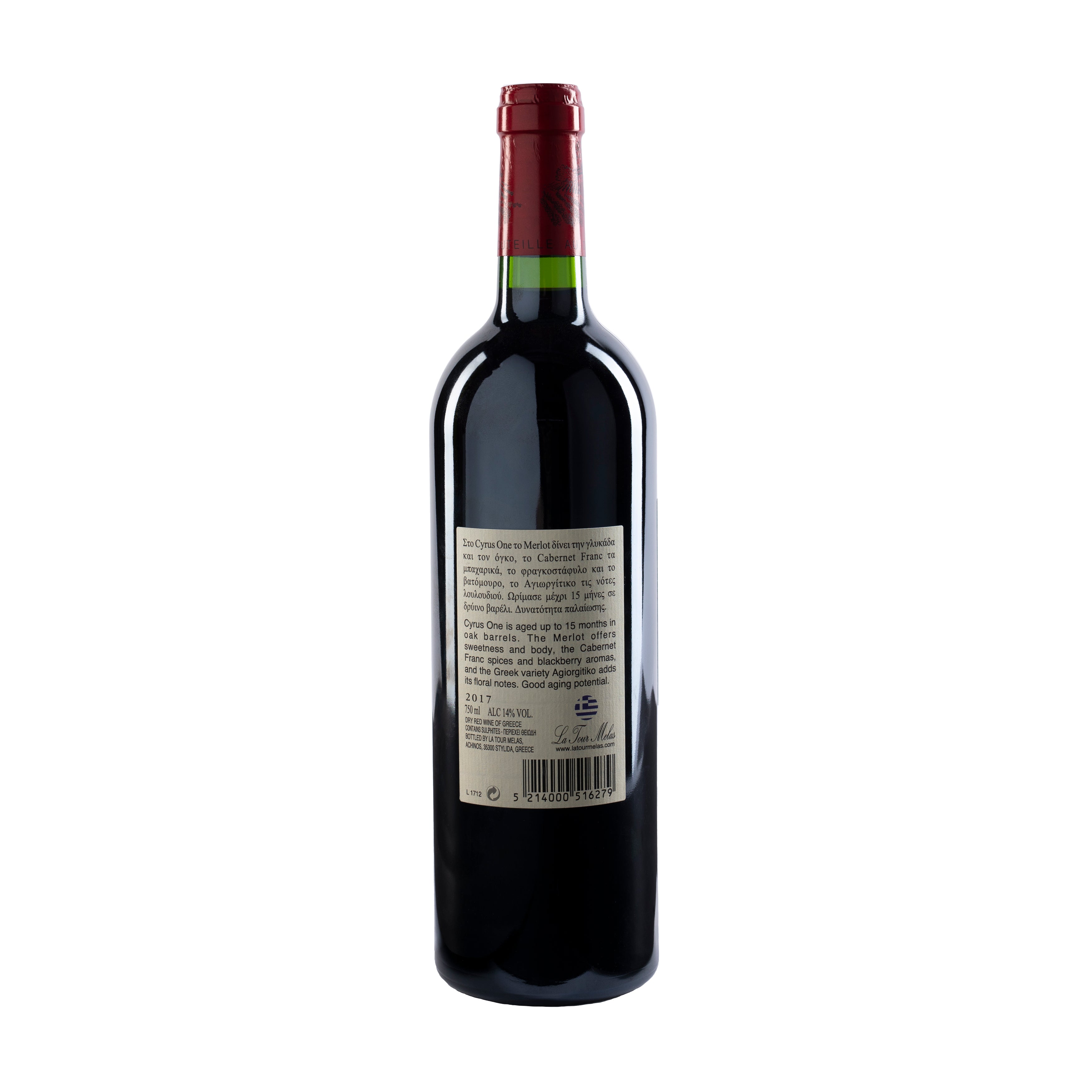 La Tour Melas Cyrus One Rotwein trocken 0,75 l