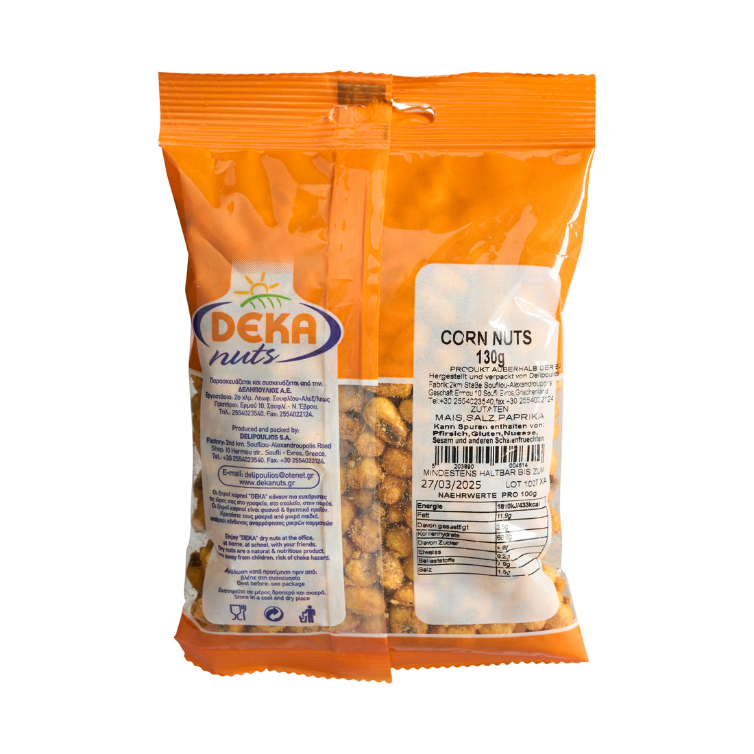 Deka Nuts Corn Nuts Chilly 130 g