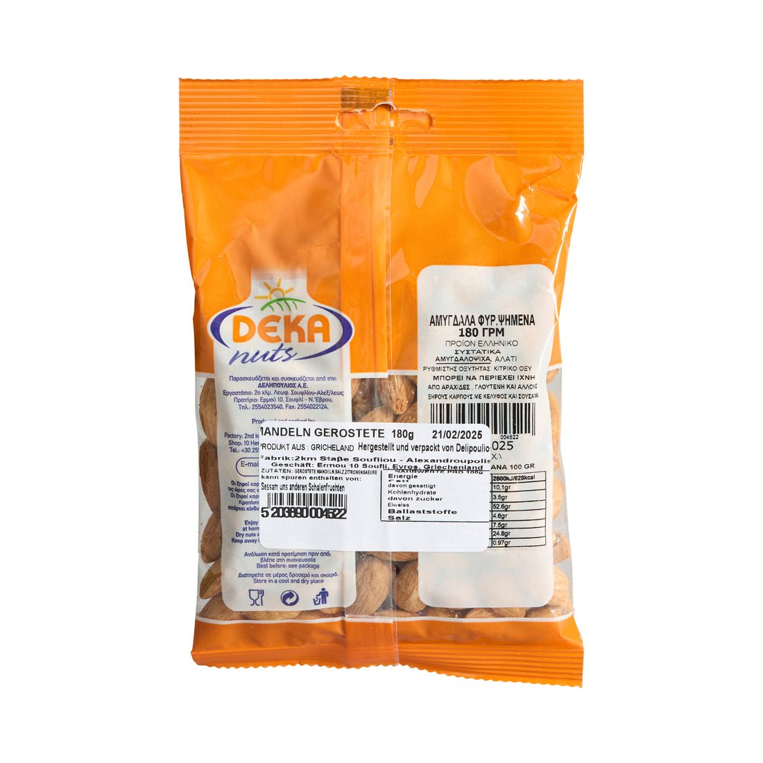 180 g Mandelnkerne Deka Nuts