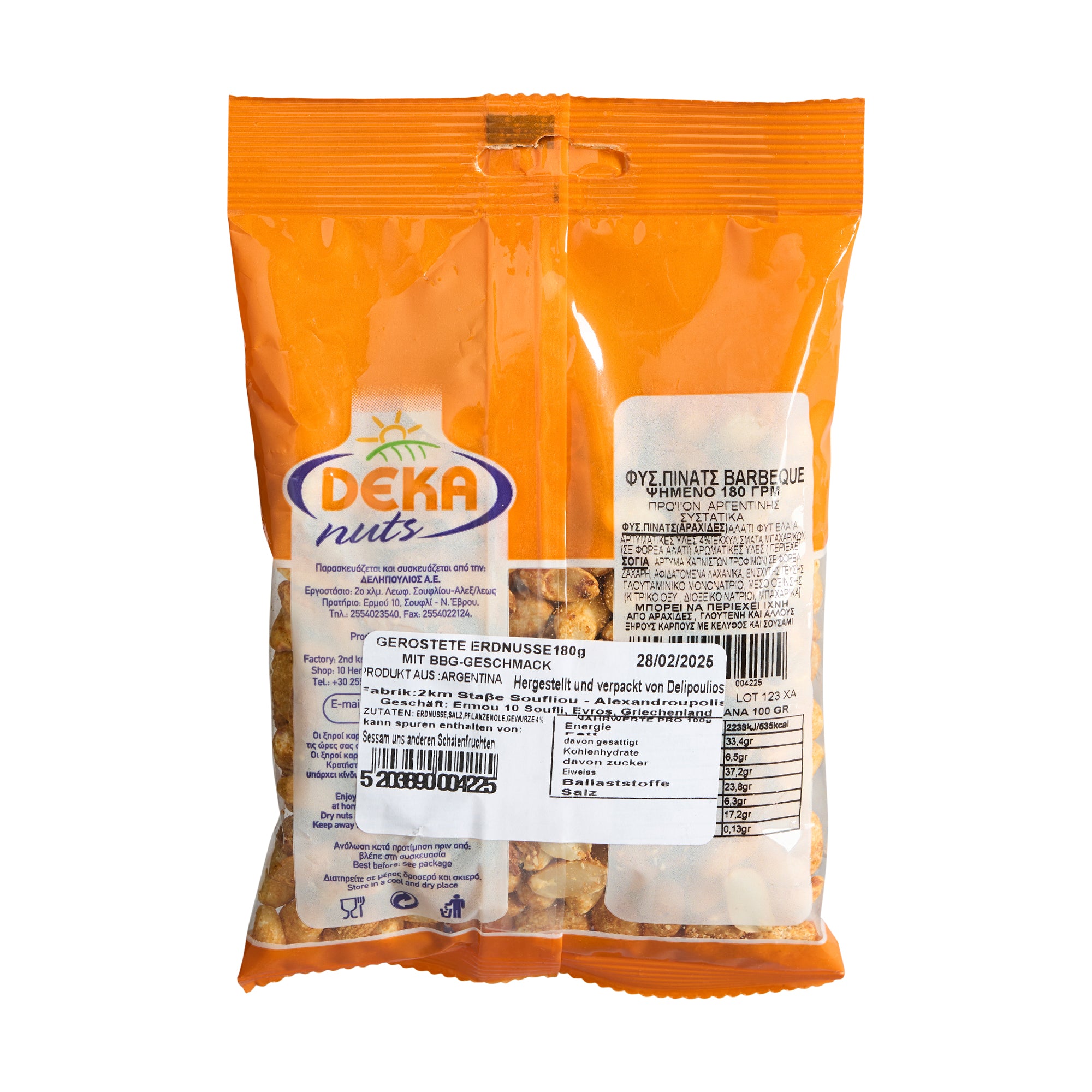 Deka Nuts Peanuts BBQ 180