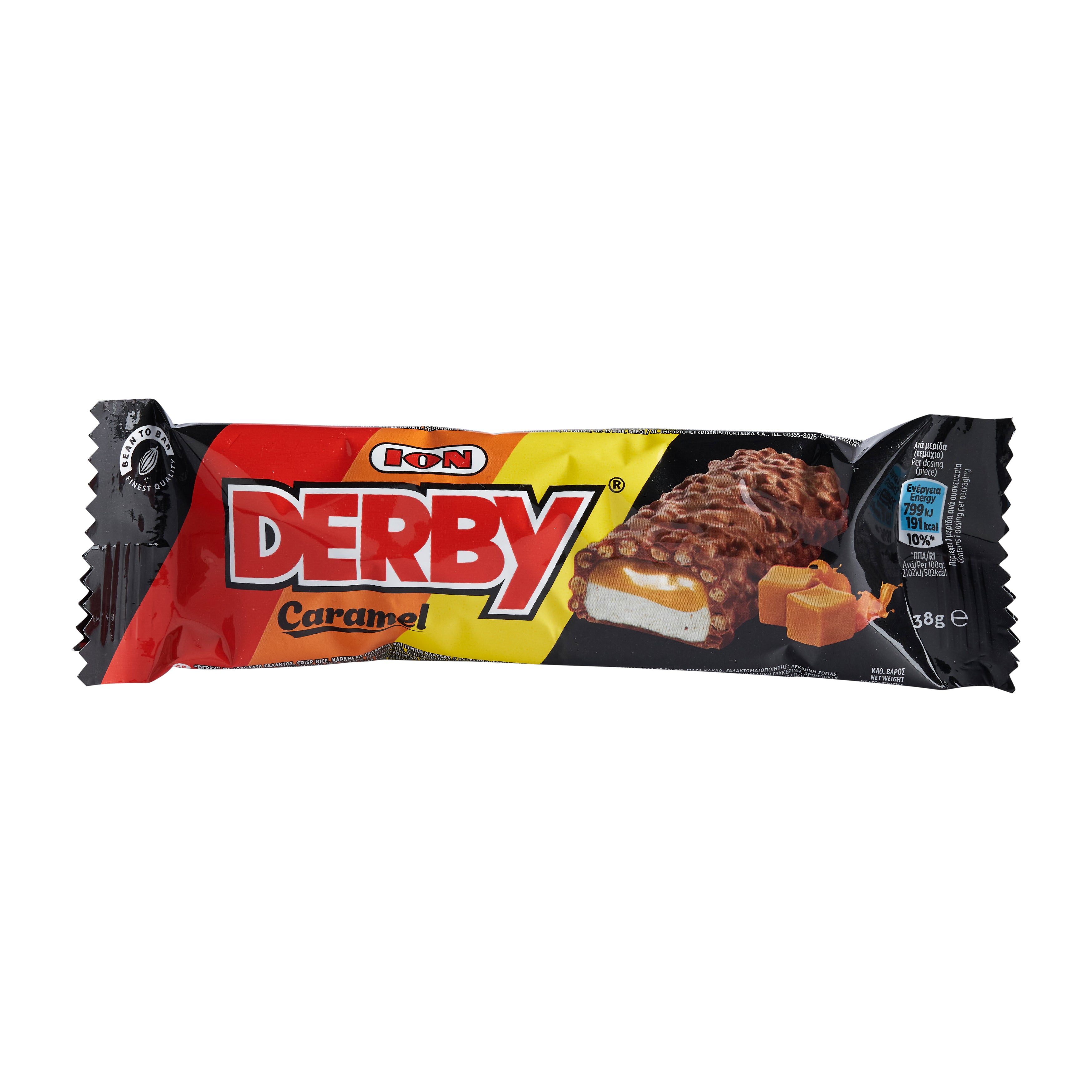 ION Derby Schokoriegel mit Karamel 38 g