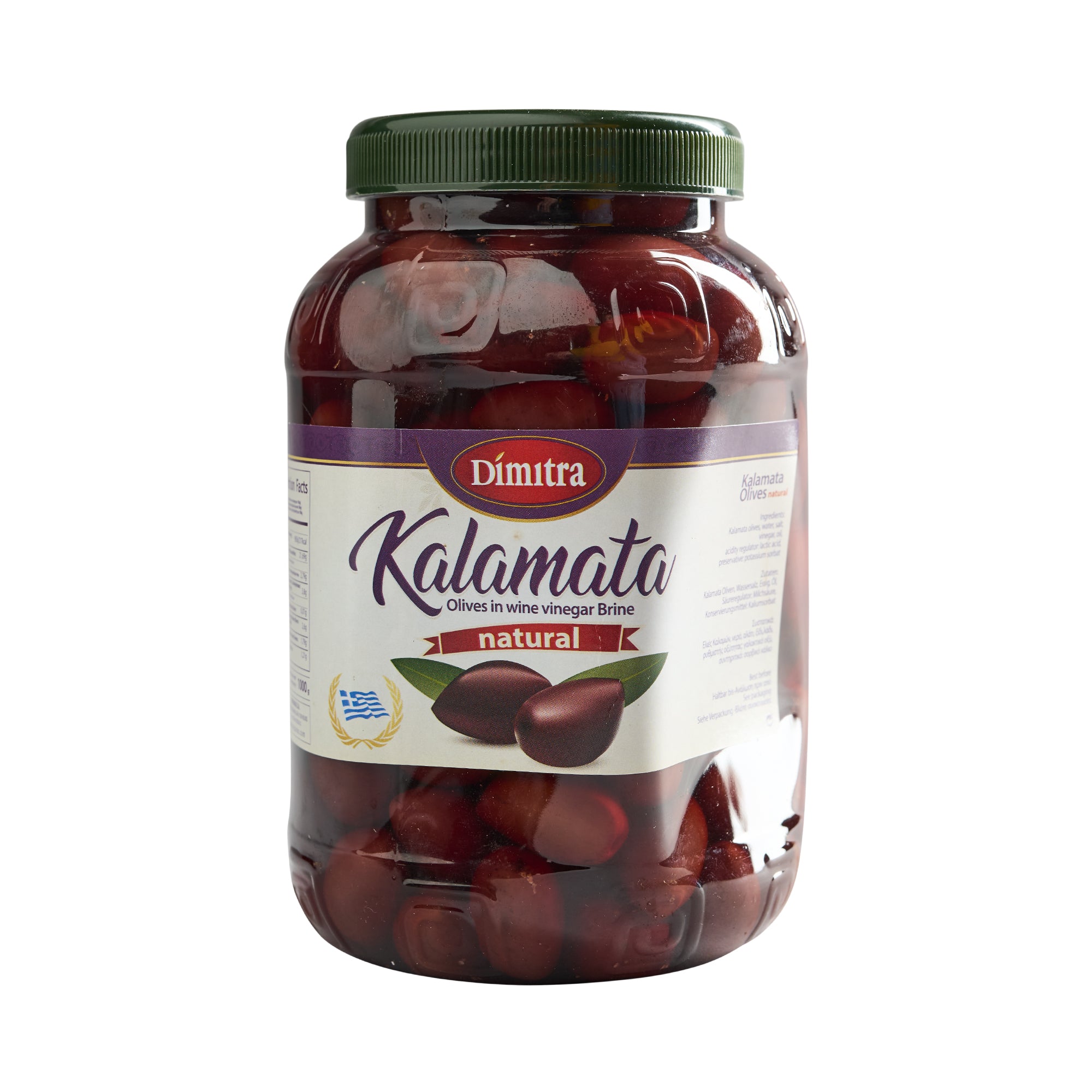 Dimitra Parparas Kalamata Oliven mit Kern 1 kg
