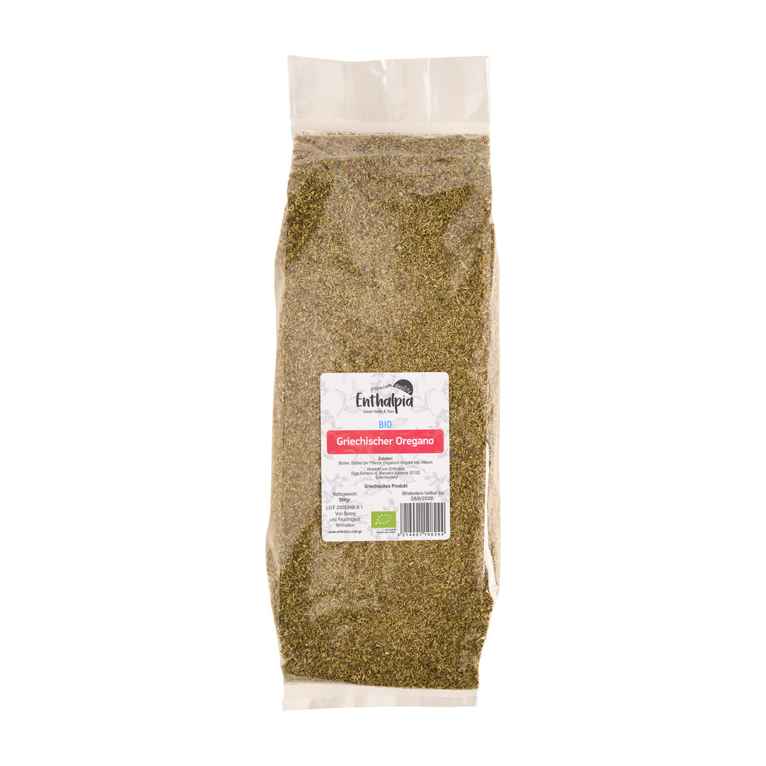 Griechischer BIO Oregano Enthalpia 500 g