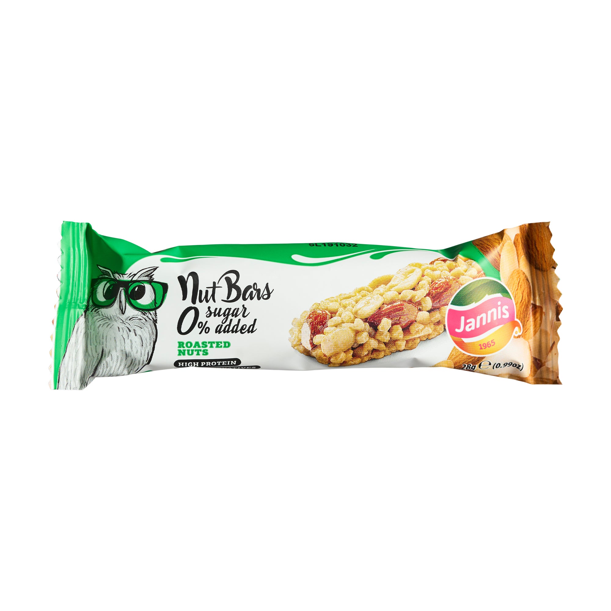 Jannis High Protein Nut Bar Zero Zucker 28 g