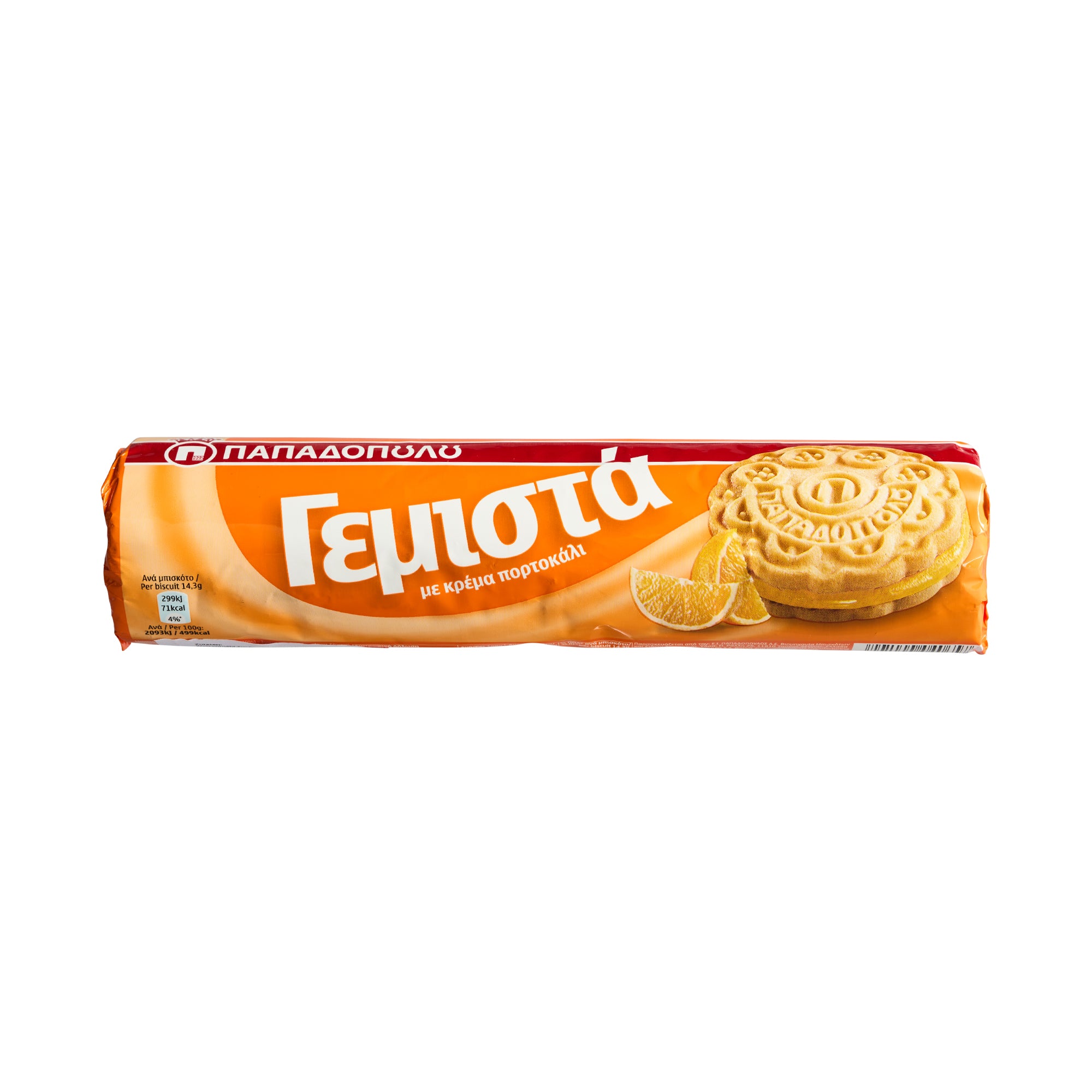 200 g Gemista Gef Orangenkekse Roll No 23 Papadopoulou