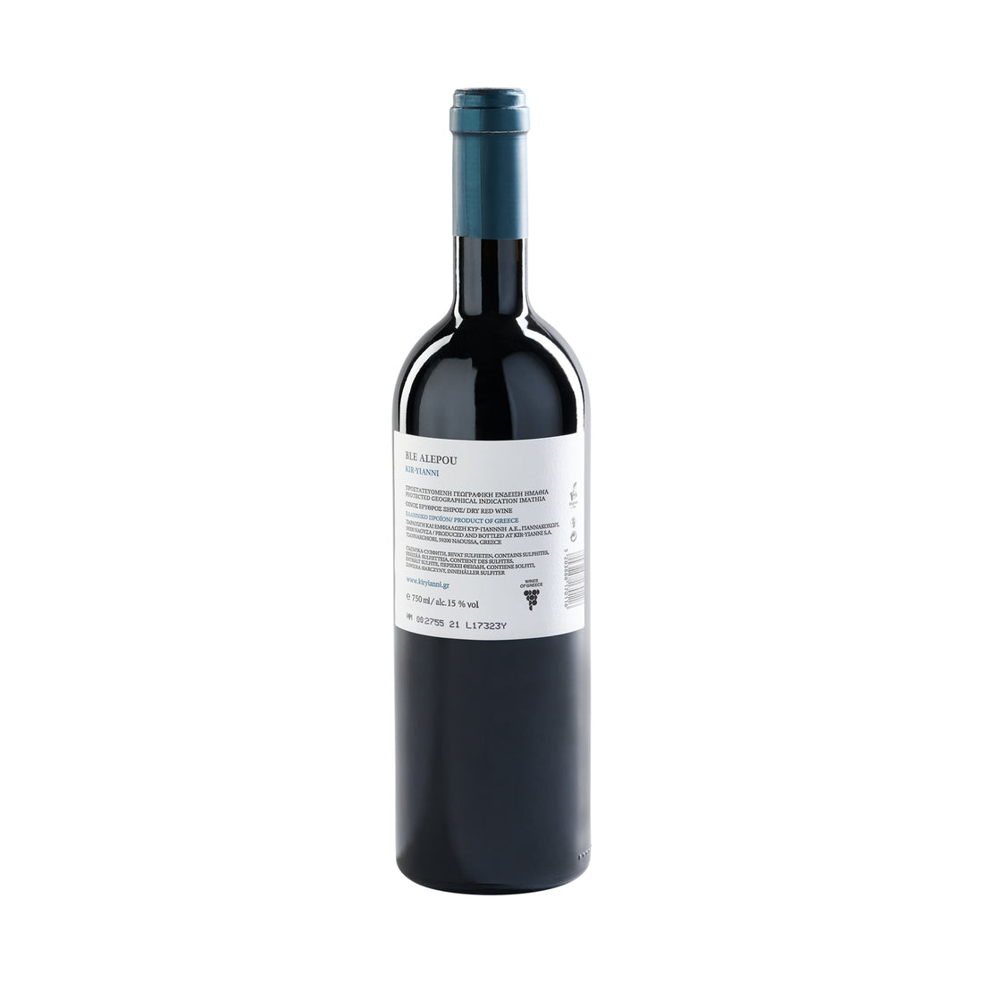 Ble Alepou (Blauer Fuchs) Kir Yianni Rotwein trocken 0,75 l