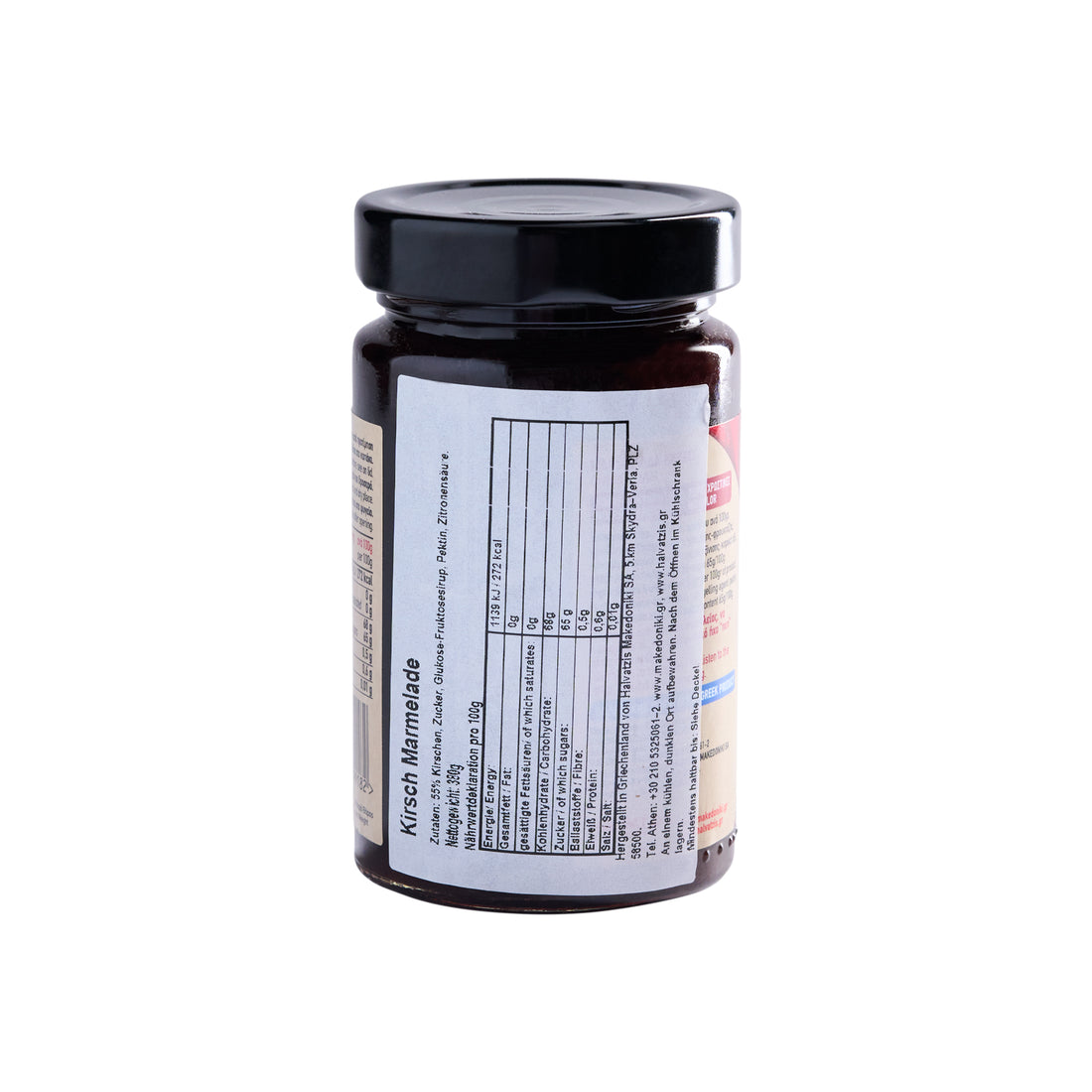 Marmelade Kirsche Halvatzis 380 g