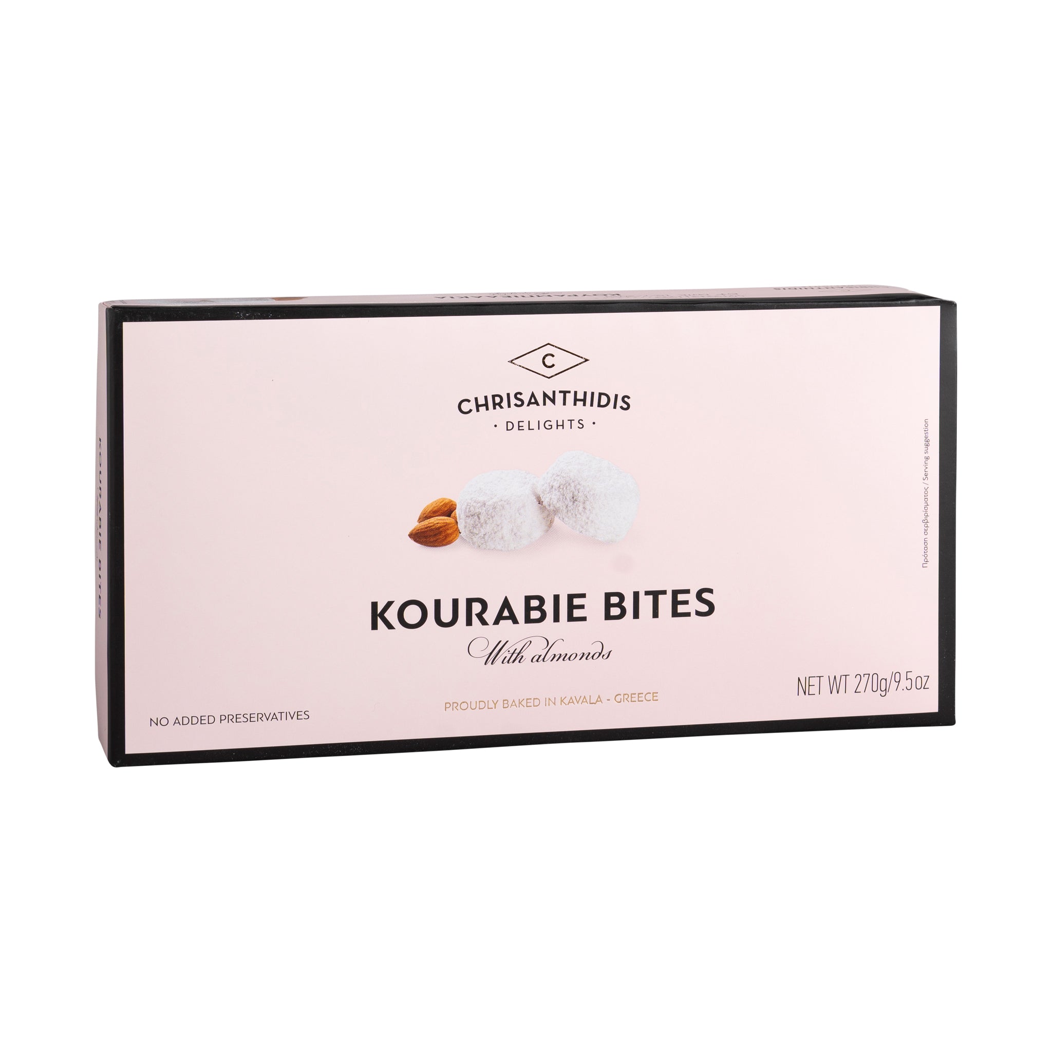 270 g Kourabiedes mit Mandeln Chrisanthidis