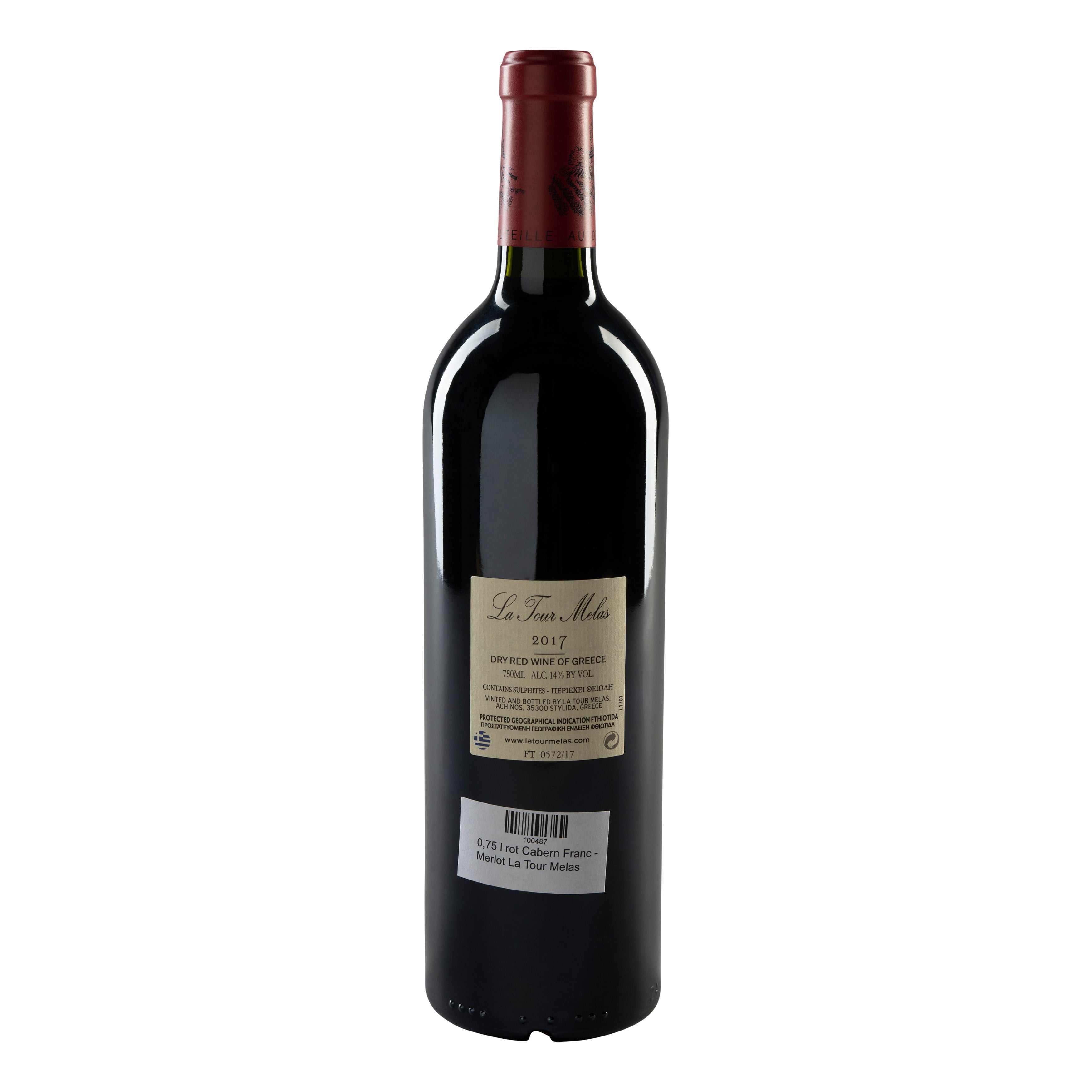 La Tour Melas Merlot Cabern Franc rot 0,75l