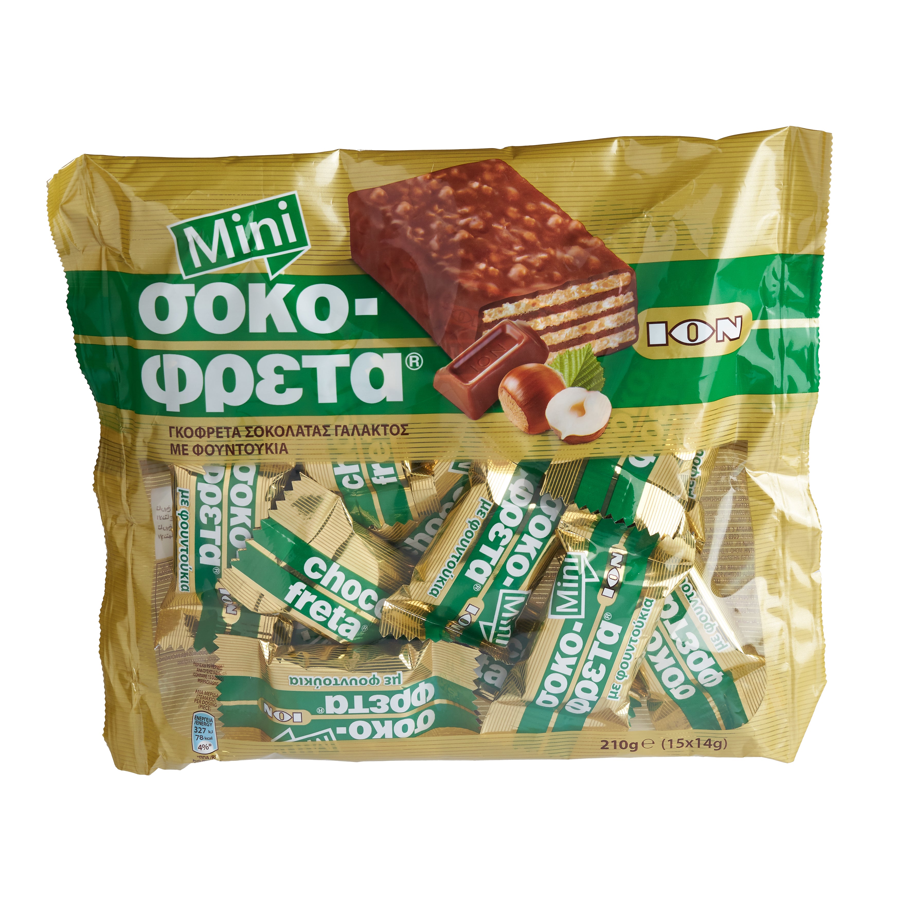 ION Schokofretinia mini Haselnuss 210 g