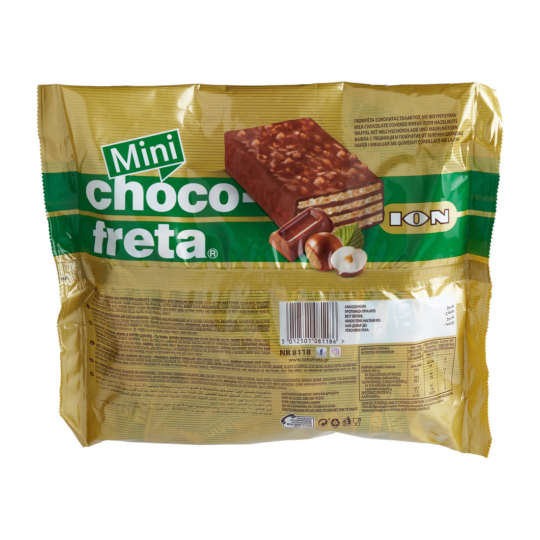 ION Schokofretinia mini Haselnuss 210 g