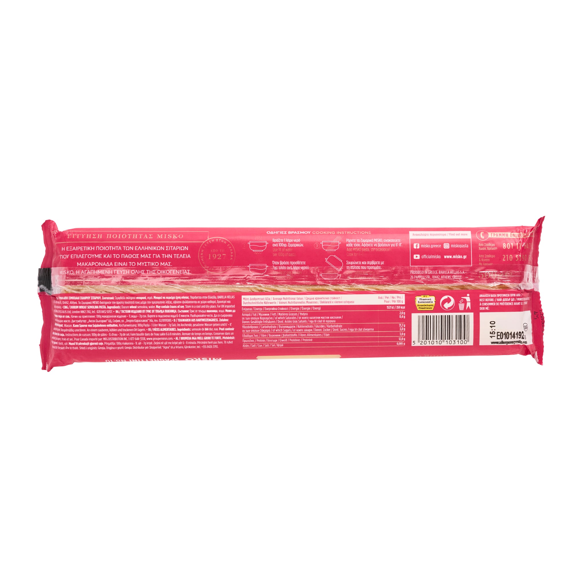 Misko Spaghetti No. 10 500 g