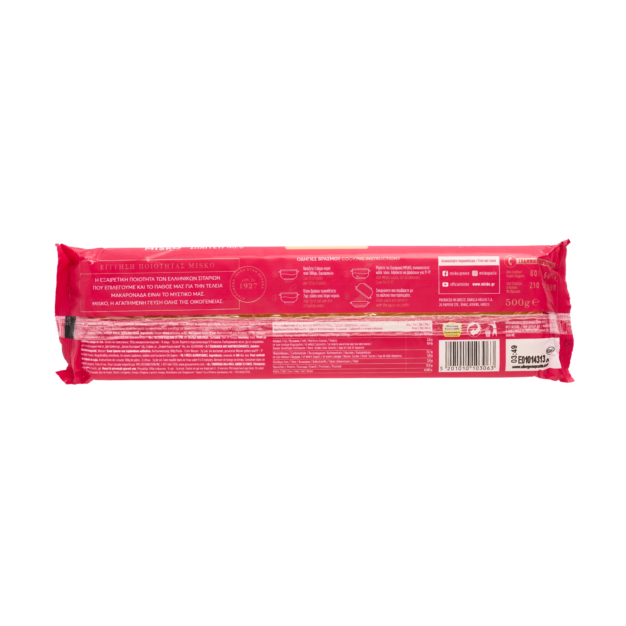 Misko Spaghetti No. 6 500 g