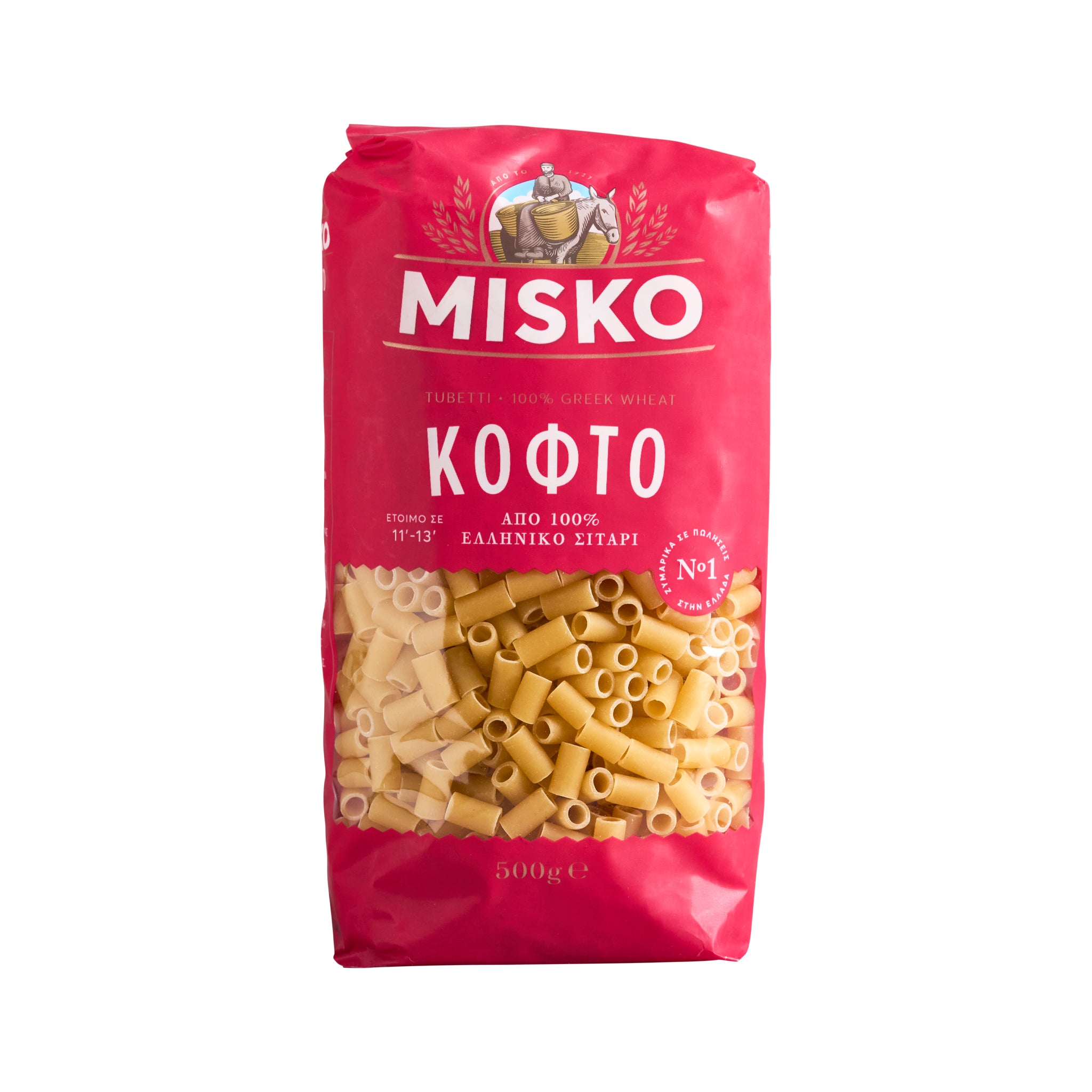 Nudeln Kofto Tubeti Misko 500 g